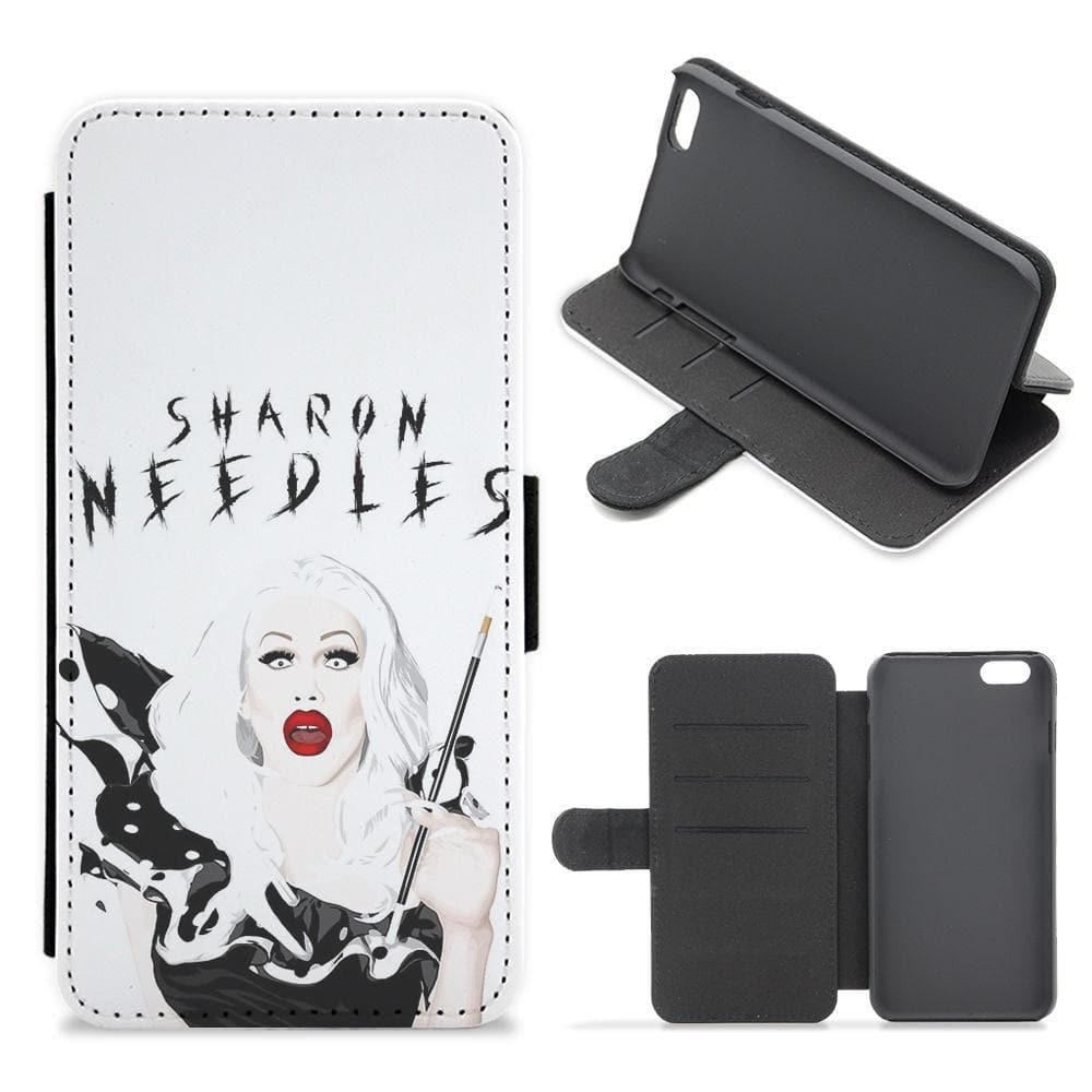 Sharon Needles - RuPaul's Drag Race Flip Wallet Phone Case - Fun Cases