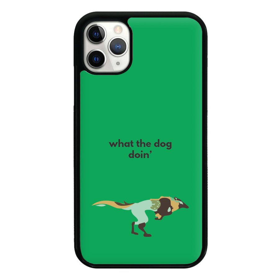 What The Dog Doin' - Valorant Phone Case