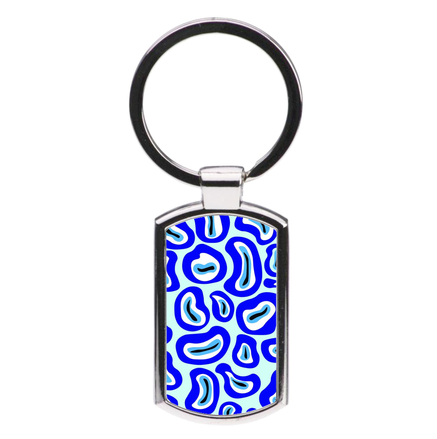 Abstract Pattern 4 Luxury Keyring