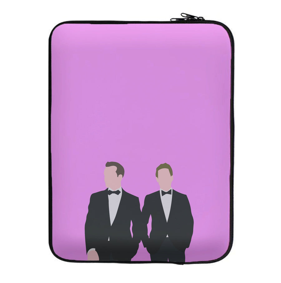 Harvey And Michael - Suits Laptop Sleeve