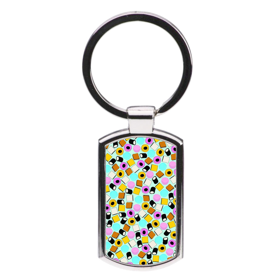 All Sorts - Sweets Patterns Luxury Keyring
