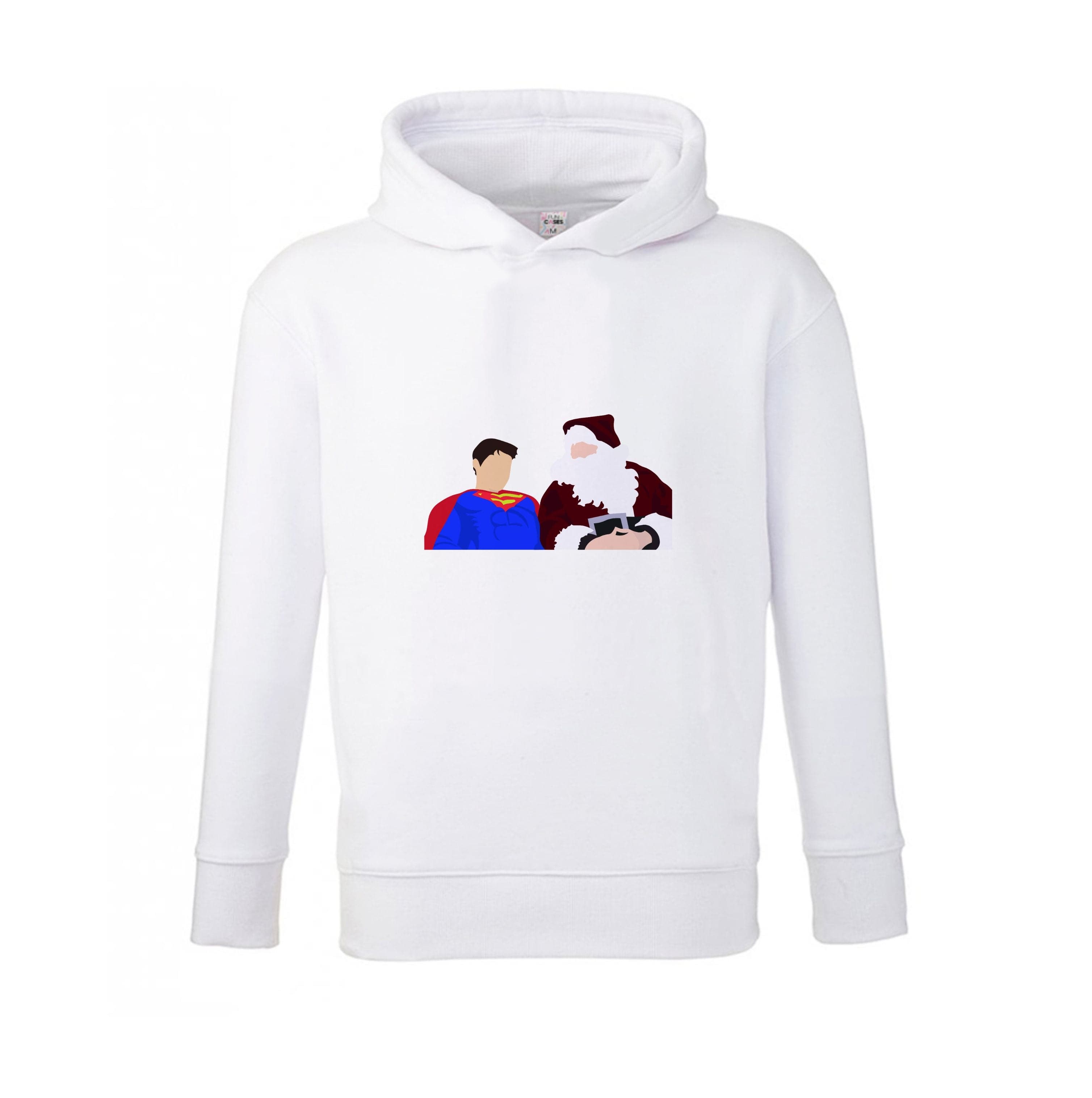 Santa With Joey - Friends Kids Hoodie