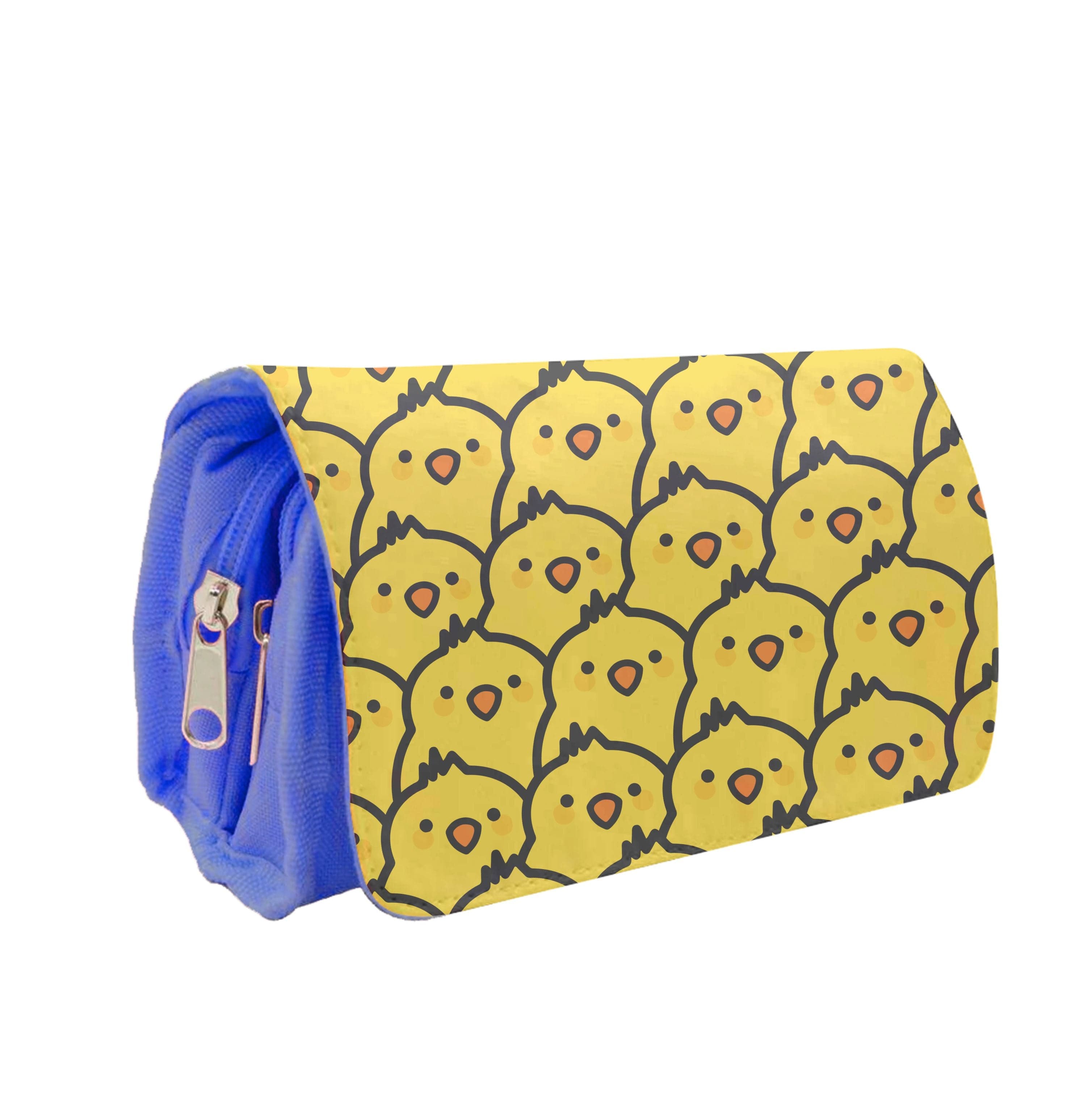 Chick Pattern Pencil Case