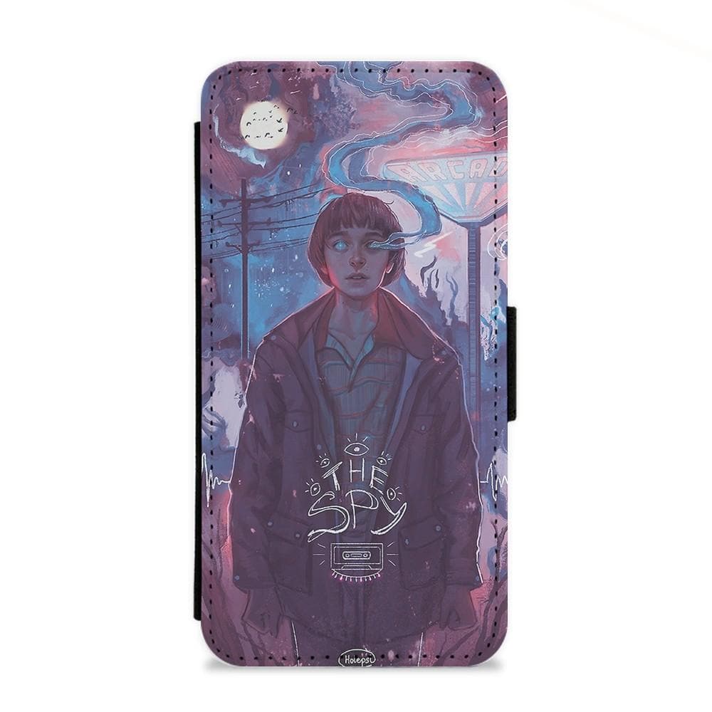 The Spy - Stranger Things Flip Wallet Phone Case - Fun Cases