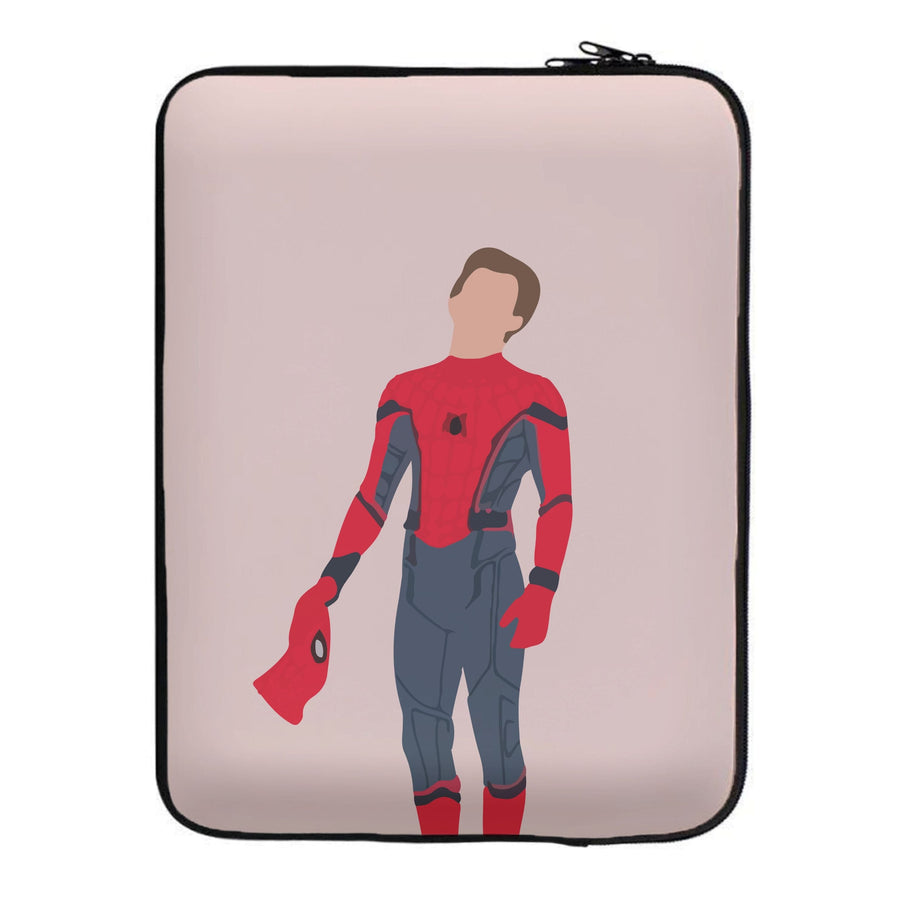 Spider-man Face Reveal  Laptop Sleeve