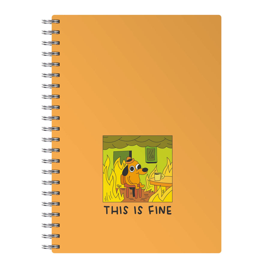 This Is Fine - Memes Notebook