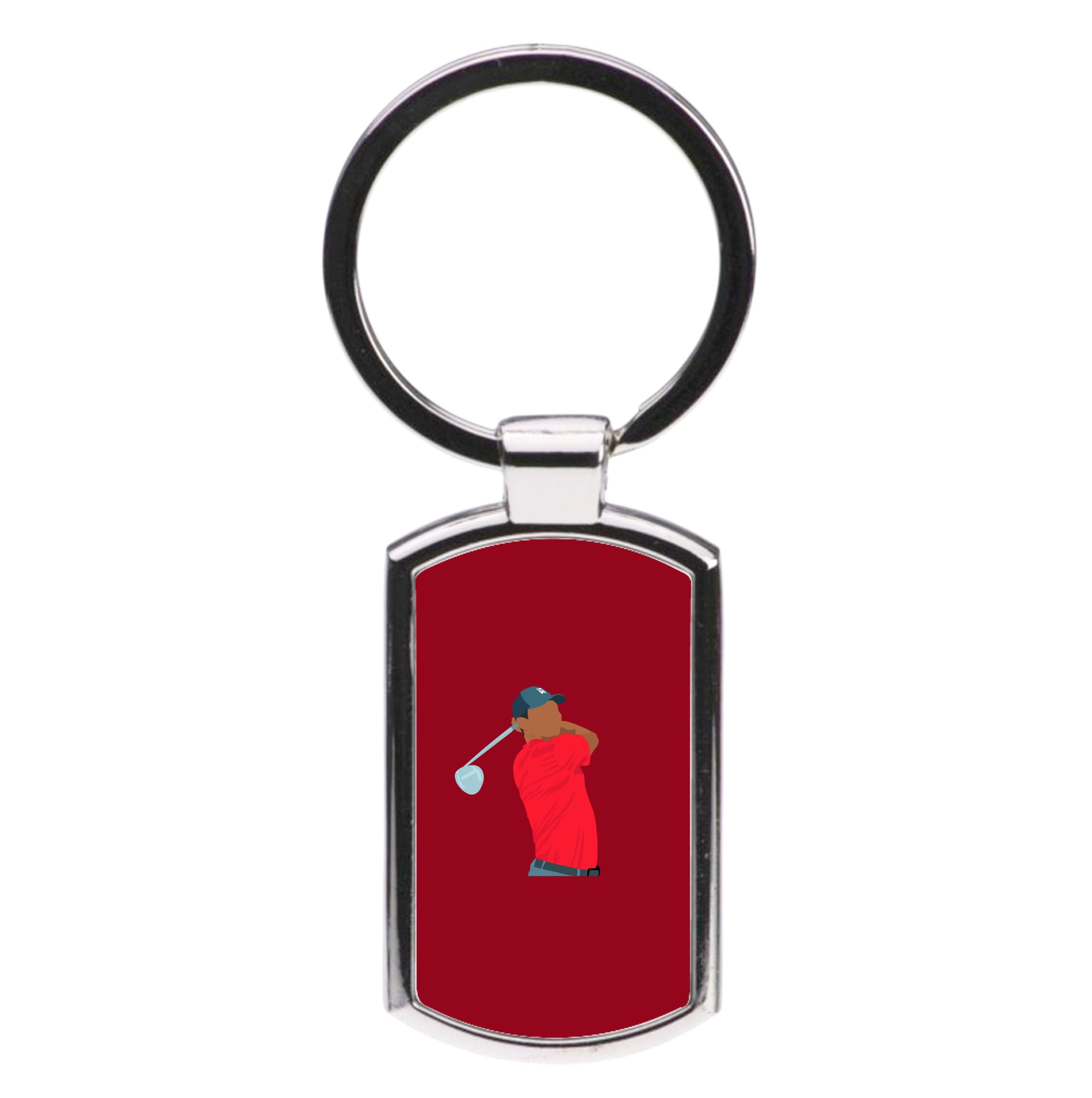 Tiger - Golf Luxury Keyring