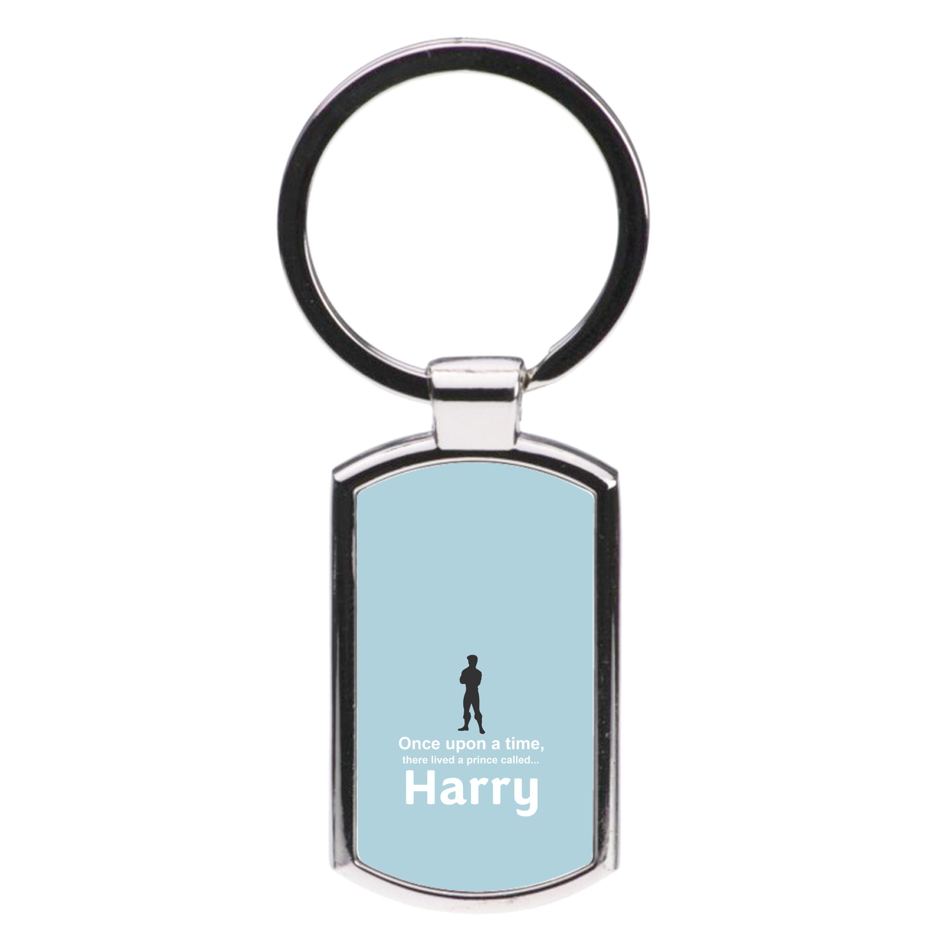 Once Upon A Time There Lived A Prince - Personalised Fairytale Luxury Keyring