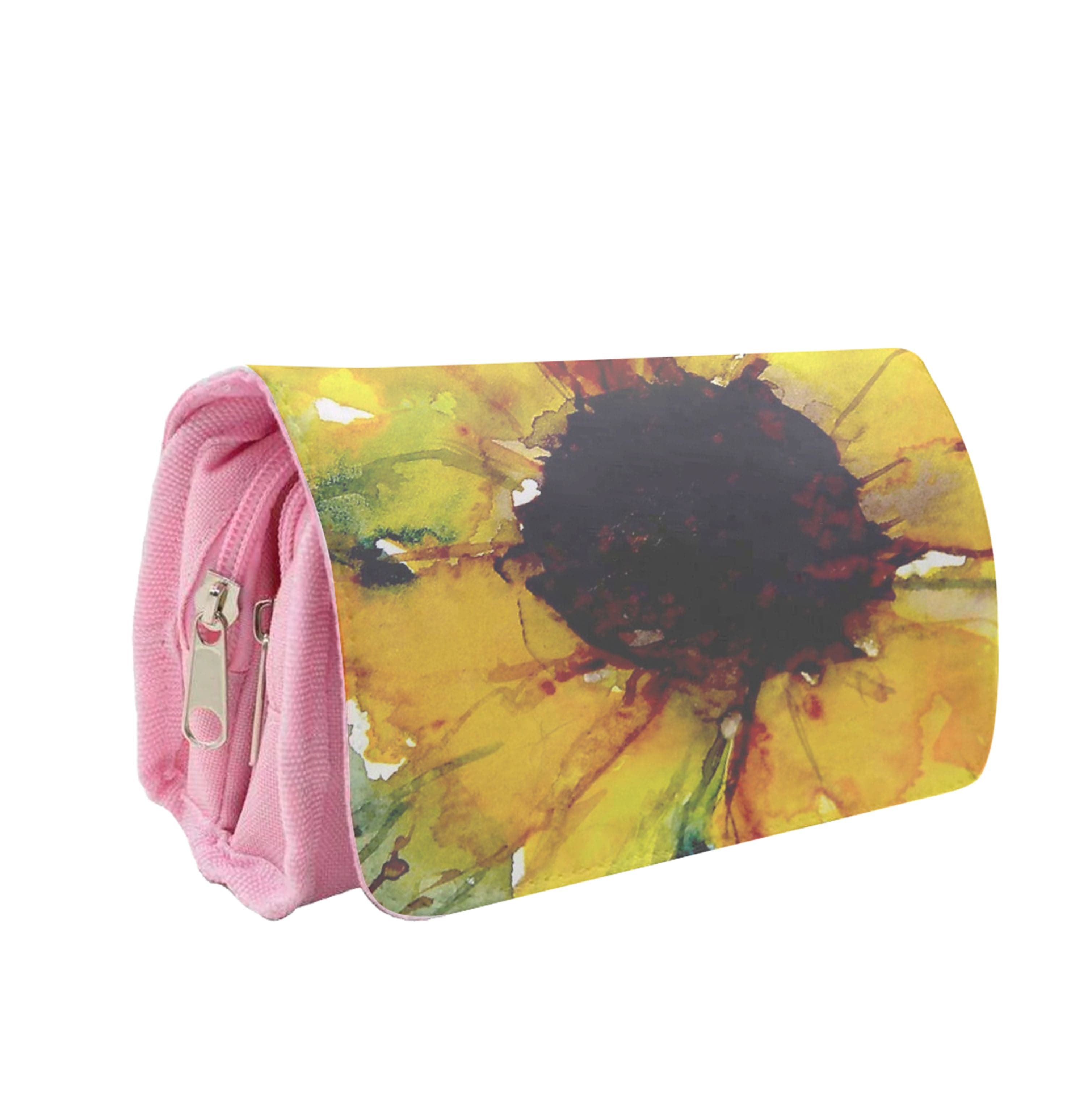 Watercolour Sunflower Pencil Case