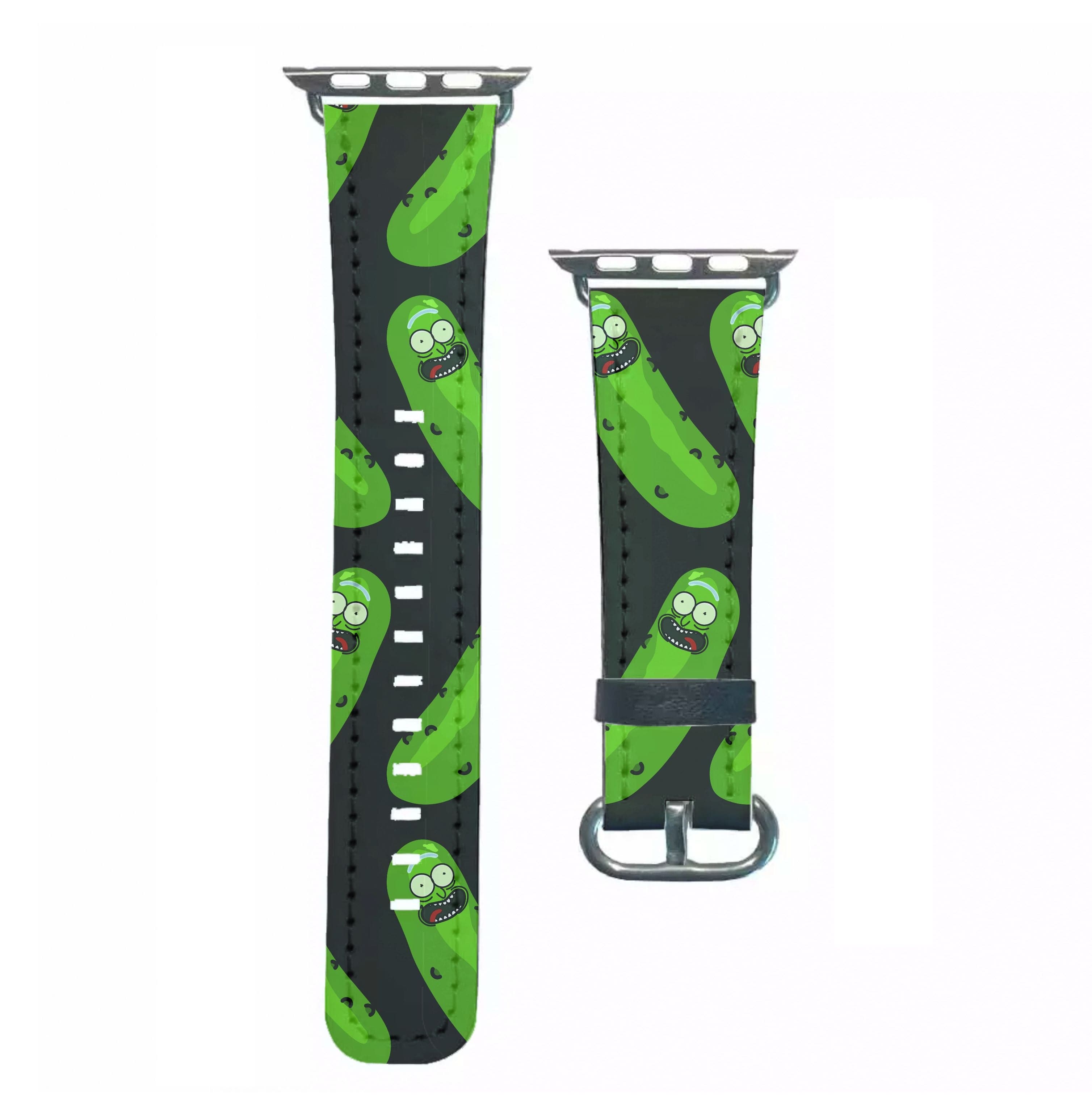 Pickle Rick Pattern - RAM Apple Watch Strap