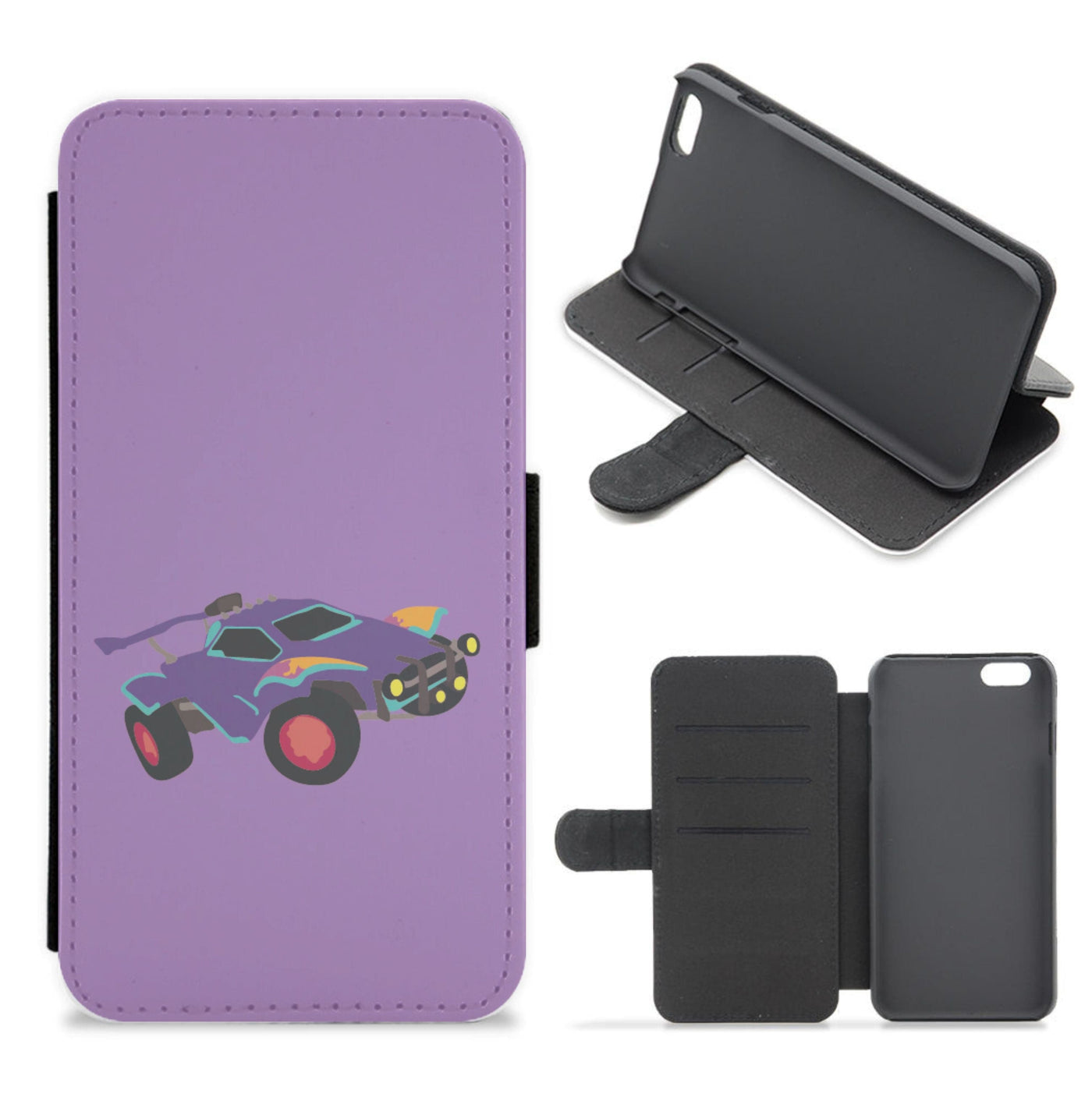 Purple Octane - Rocket League Flip / Wallet Phone Case