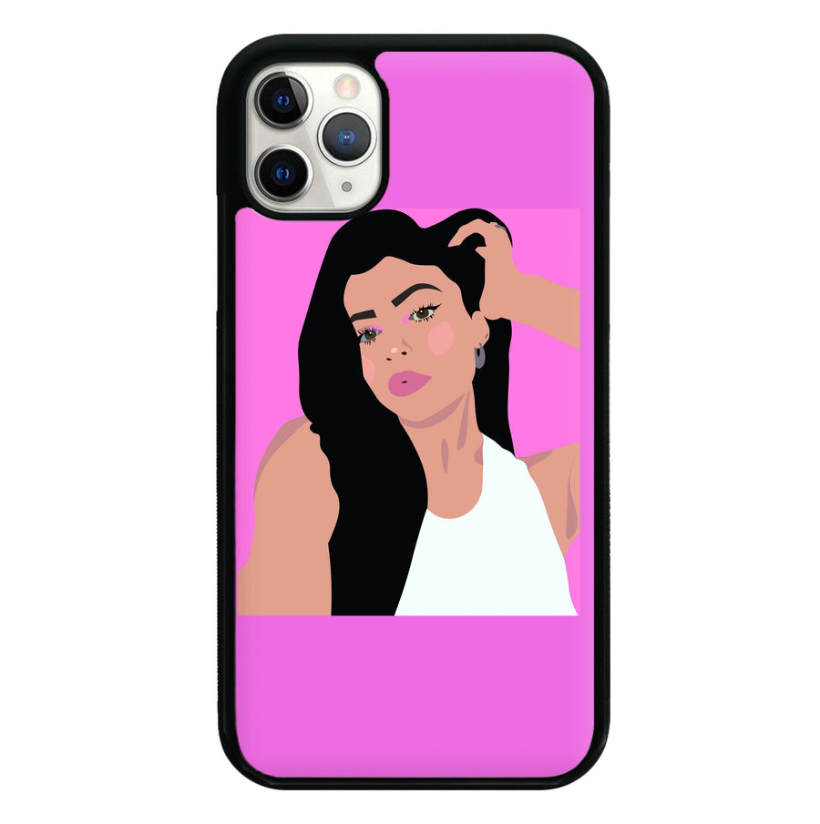 Doing makeup - Kylie Jenner Phone Case