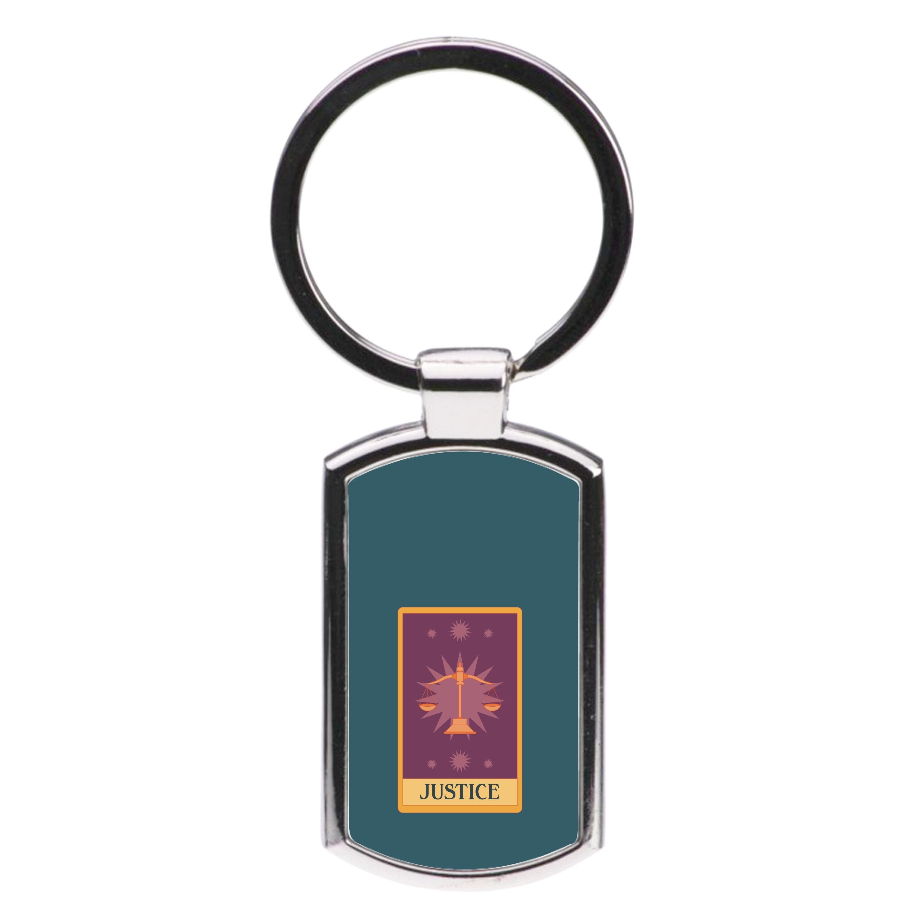 Justice - Tarot Cards Luxury Keyring