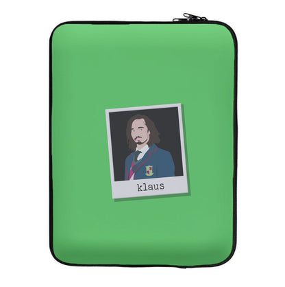 Sticker Klaus - Umbrella Academy Laptop Sleeve