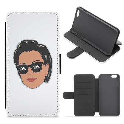 Kristen Mary Jenner Flip Wallet Phone Case - Fun Cases