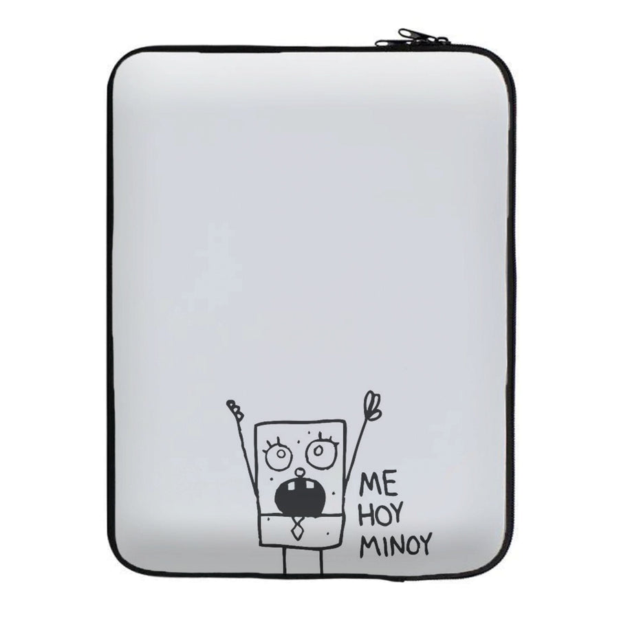 Doodlebob Me Hoy Minoy - Spongebob Laptop Sleeve