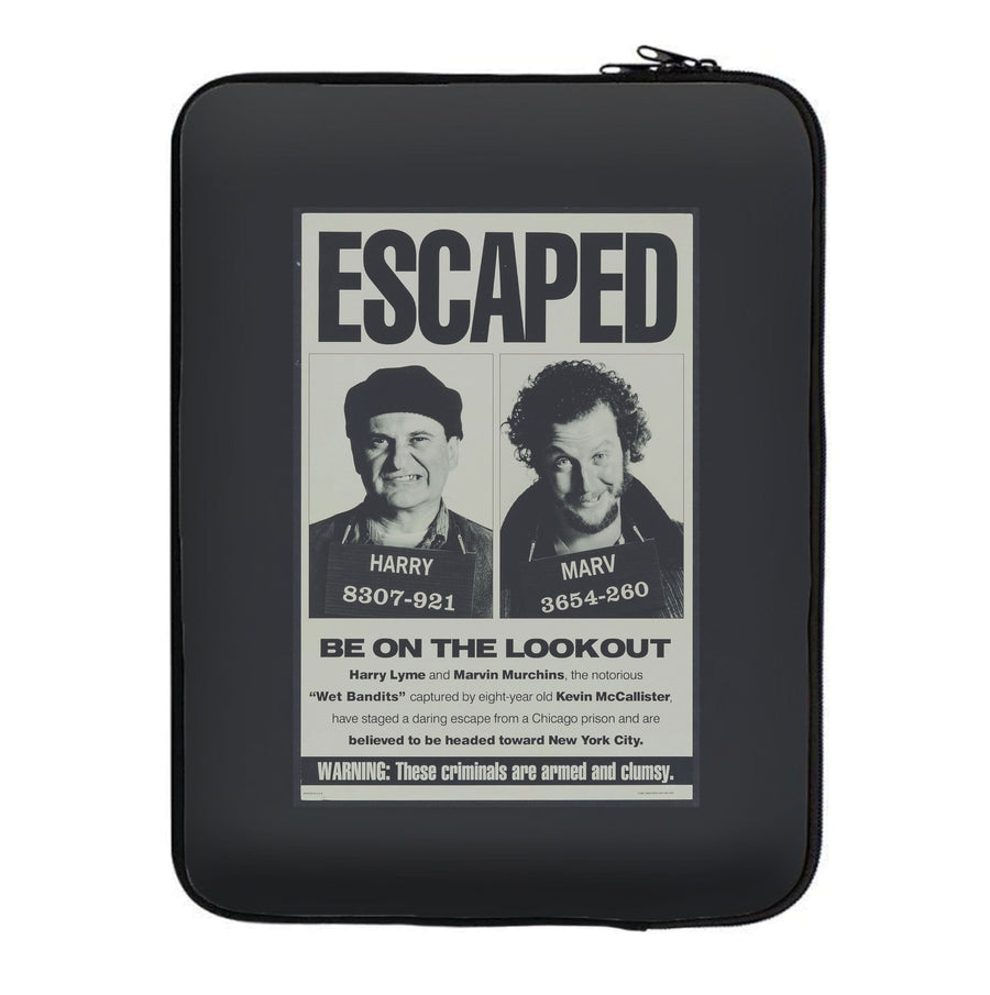 Escaped - Home Alone Laptop Sleeve