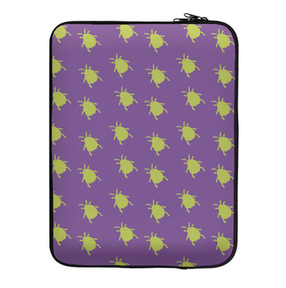 Bug Pattern - Beetle Halloween Laptop Sleeve