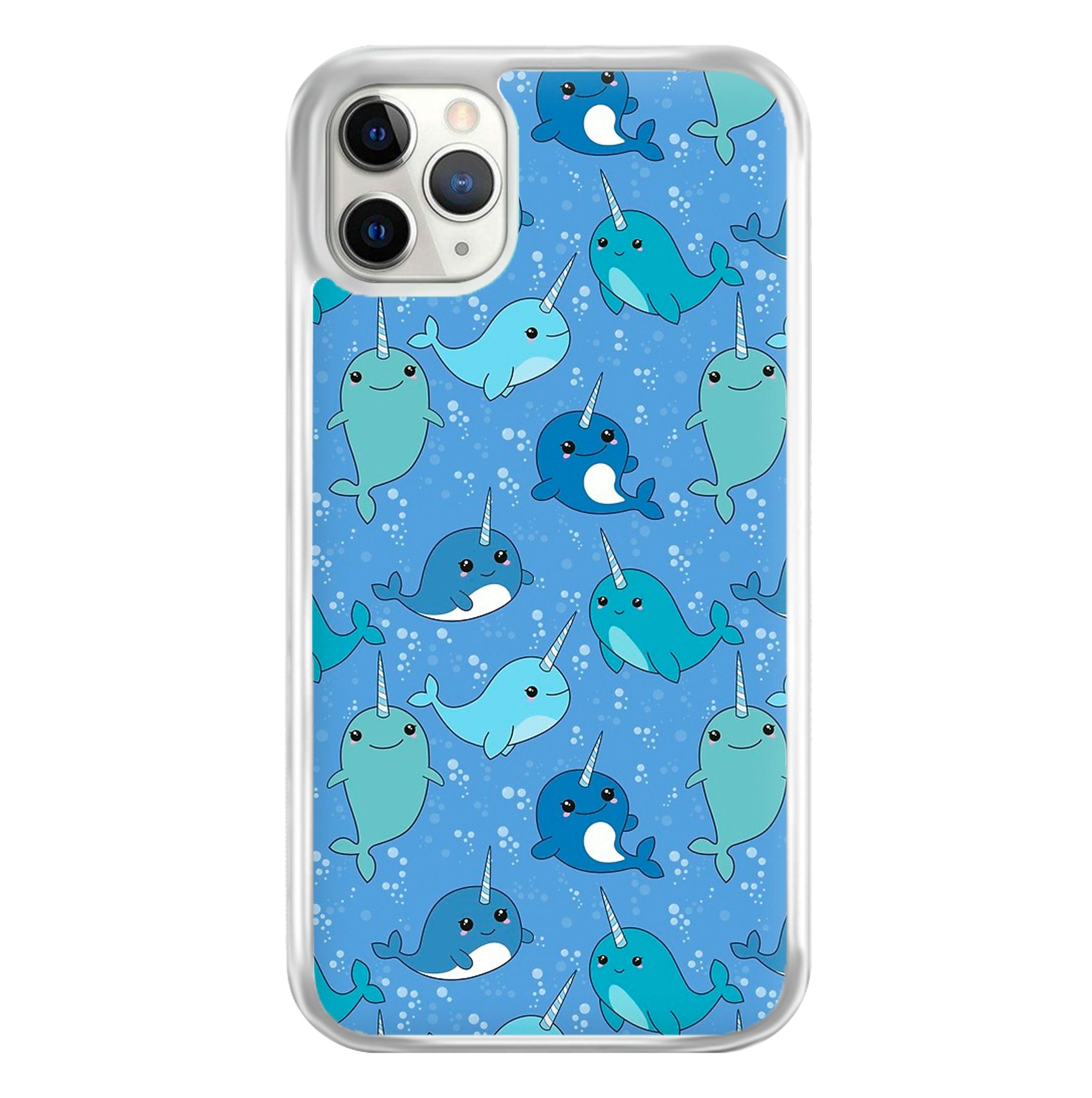 Narwhal Pattern Phone Case