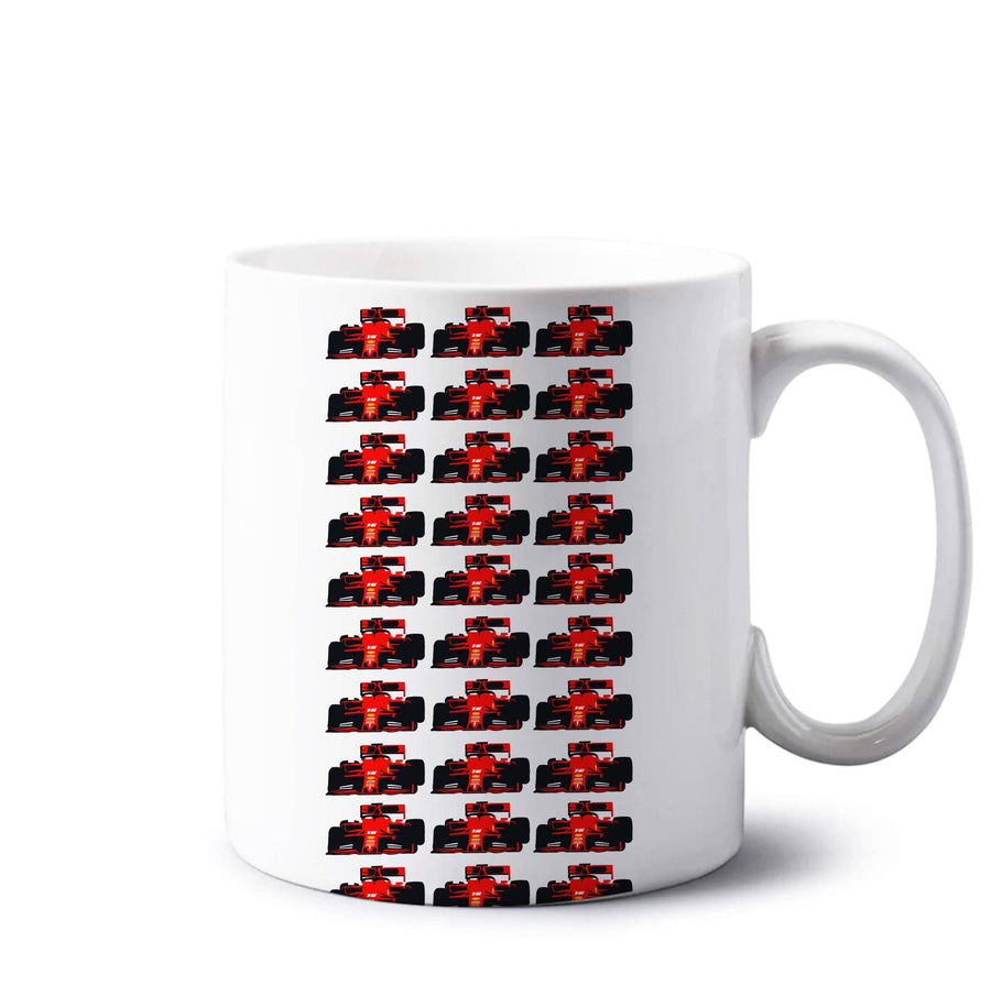 F1 Car Collage Mug