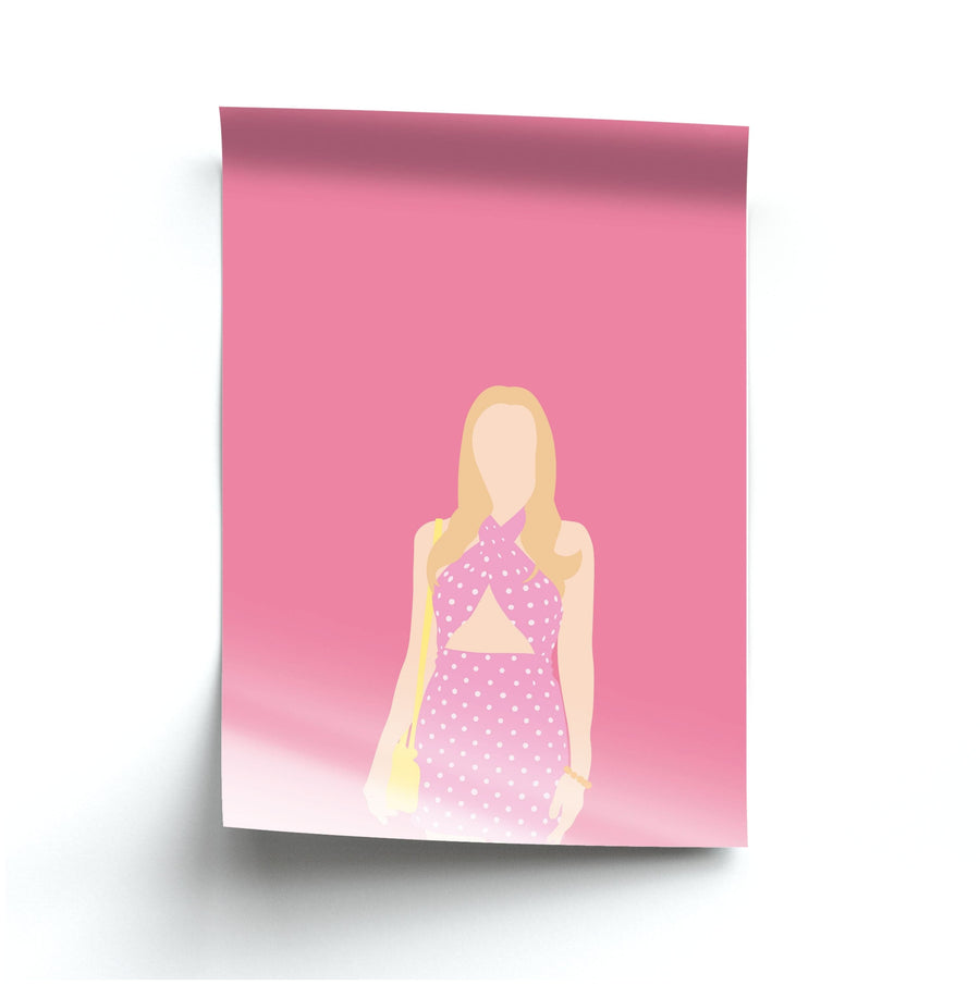 Polka Dot Dress - Margot Robbie Poster