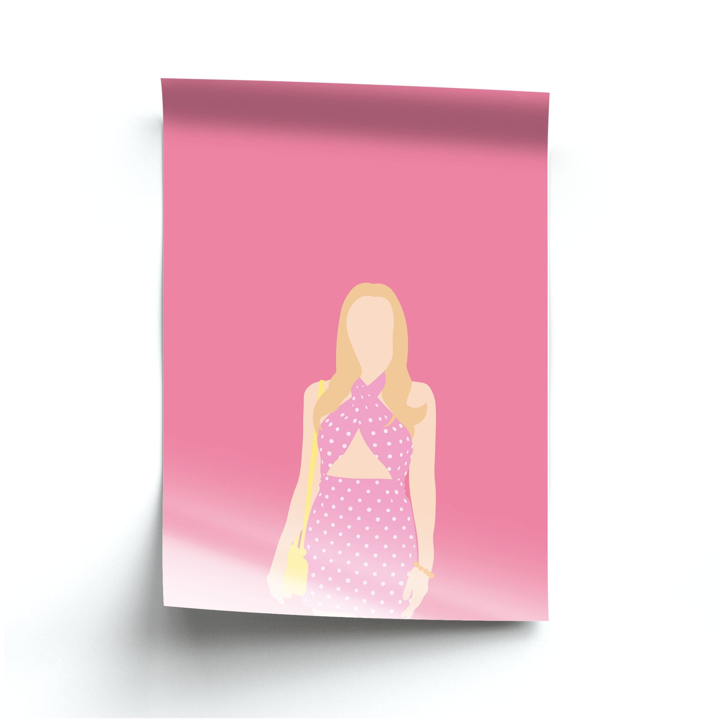 Polka Dot Dress - Margot Poster