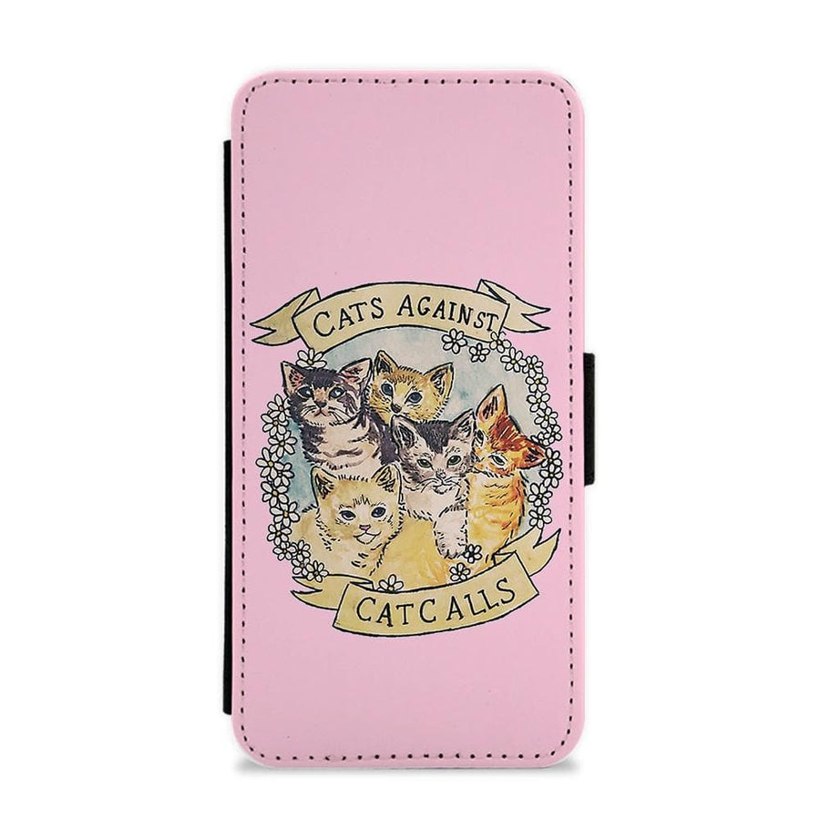Cats Against Cat Calls Flip / Wallet Phone Case - Fun Cases