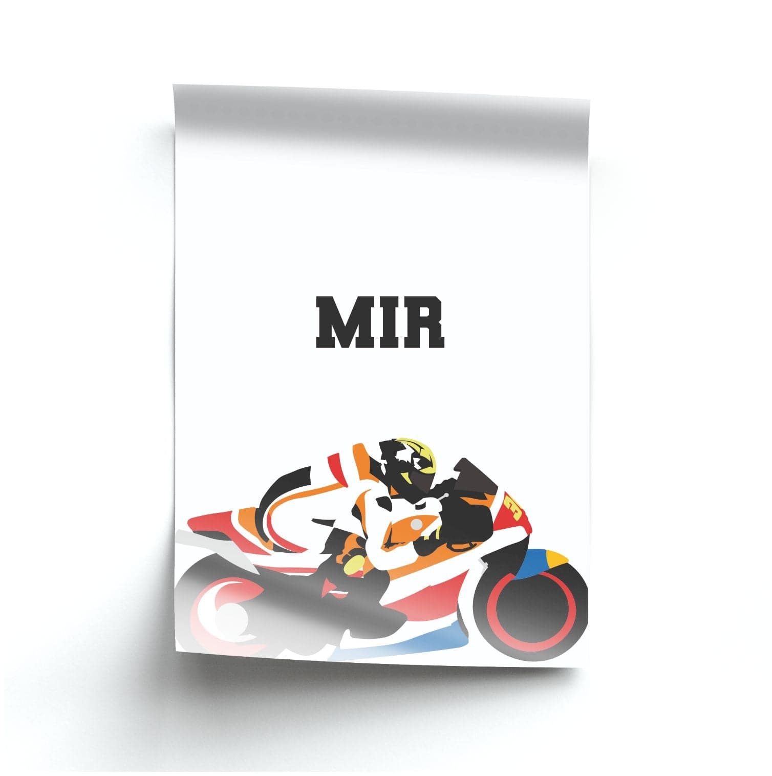 Mir - Motorbike Poster