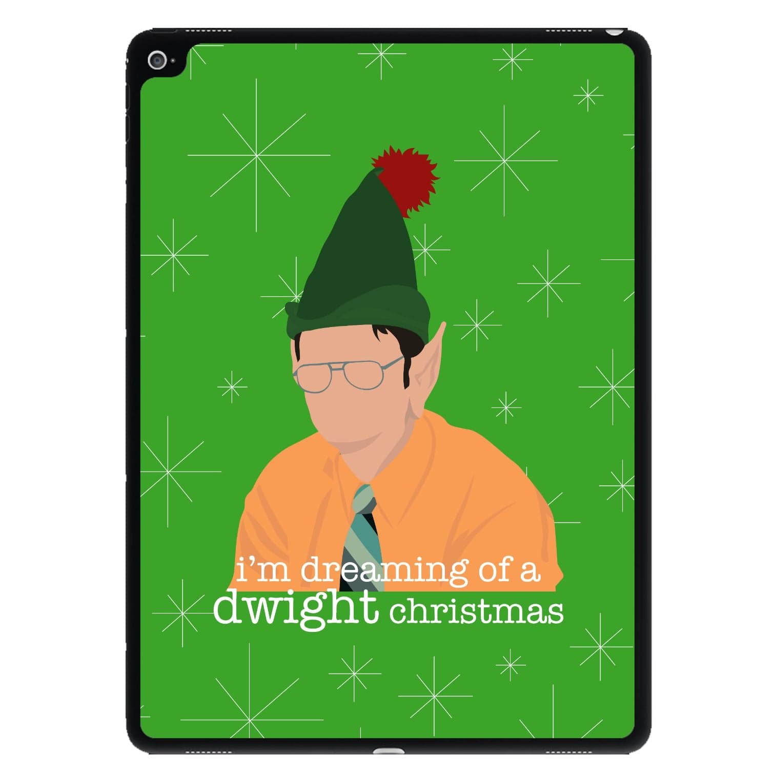 A Dwight Christmas iPad Case