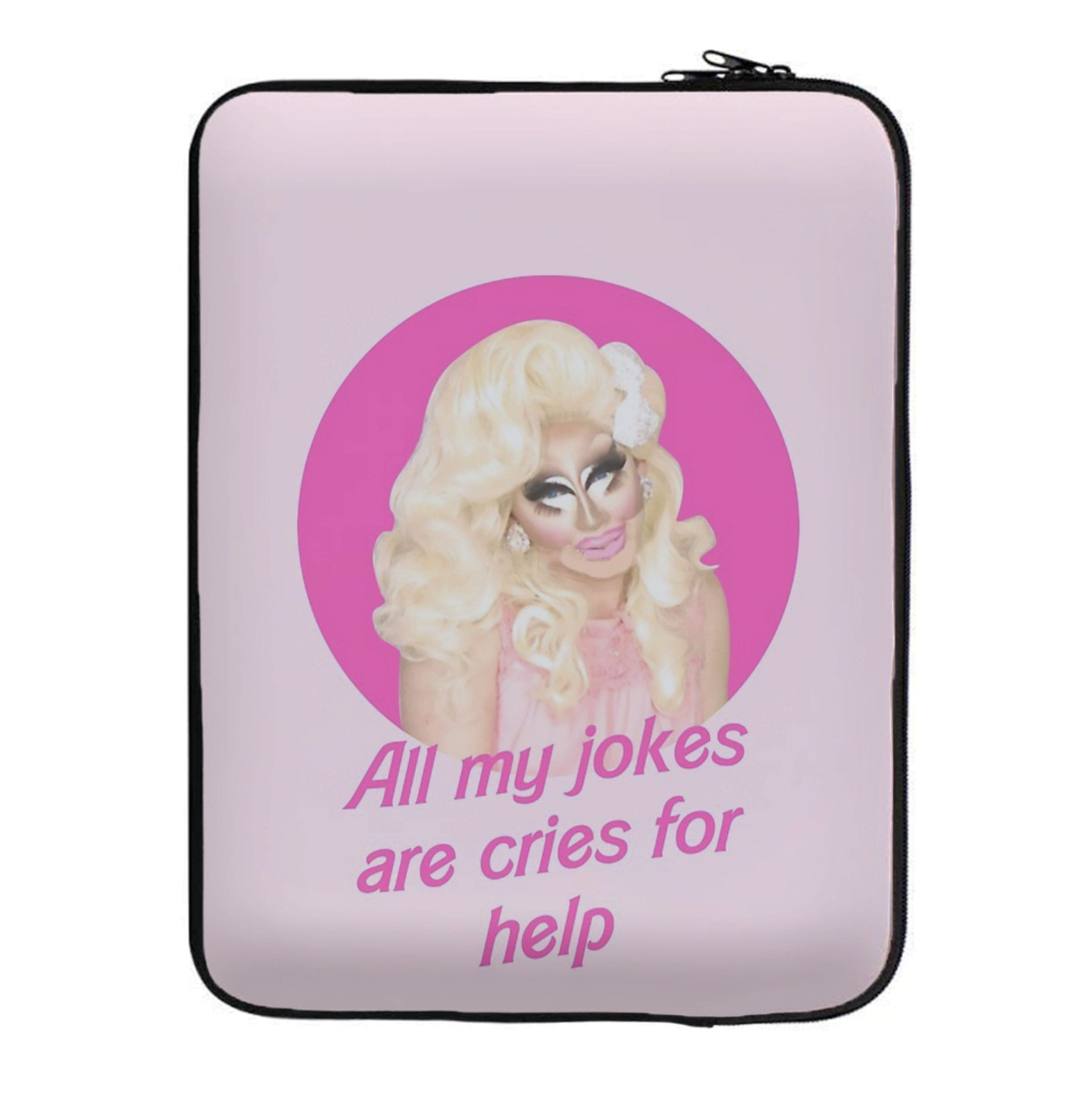 Trixie Mattel Jokes - Drag Queen's Drag Race Laptop Sleeve