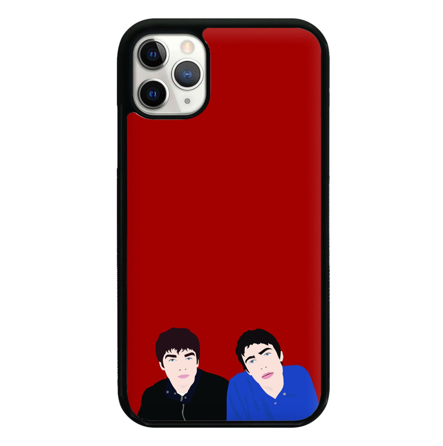 Noel And Liam Gallagher - Oasis Phone Case