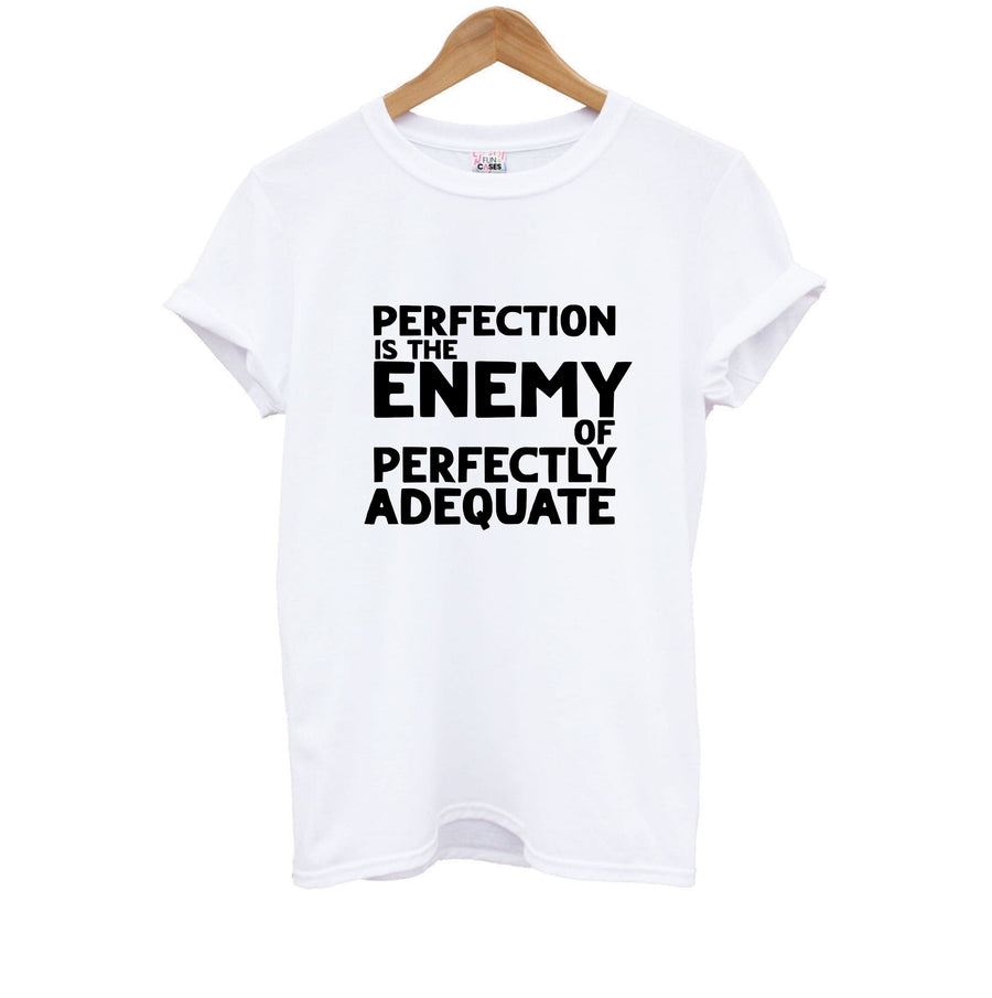 Perfcetion Is The Enemy Of Perfectly Adequate - Better Call Saul Kids T-Shirt