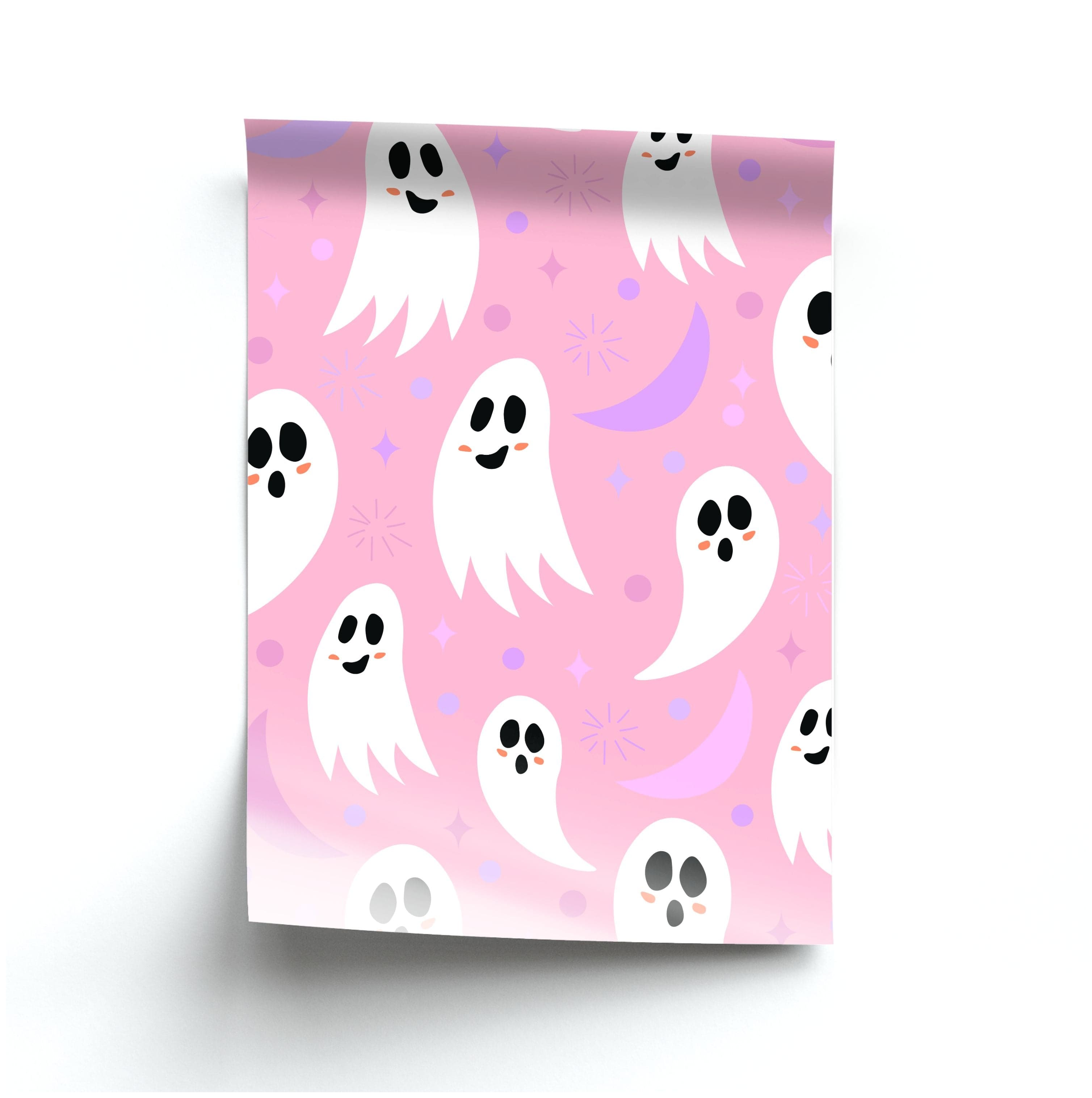 Halloween Pattern 18 Poster