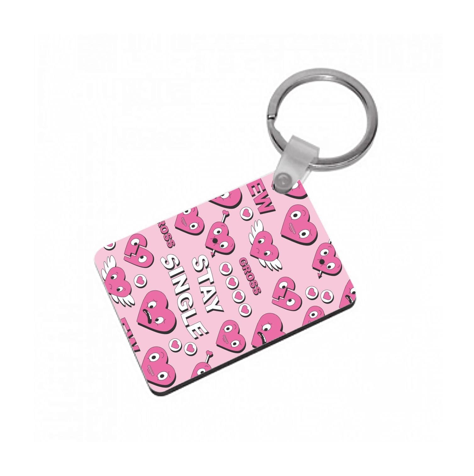 Stay Single - Valentine's Day Keyring