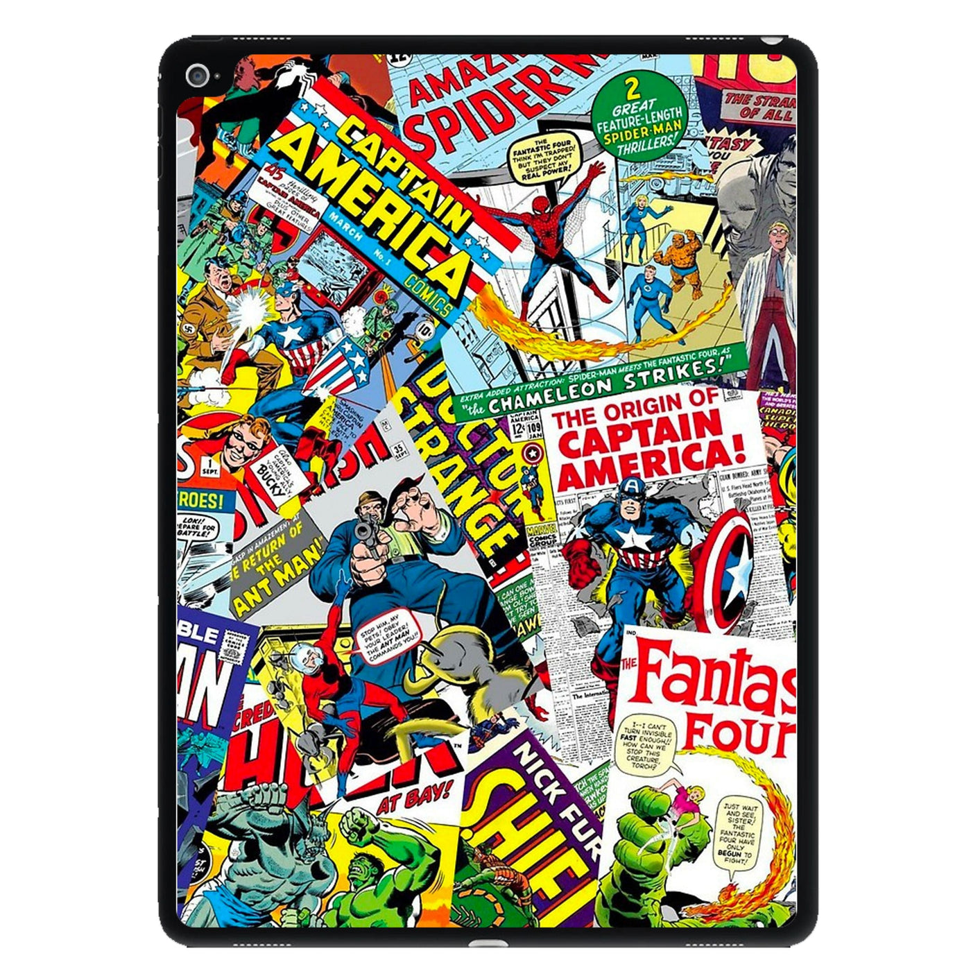 Marvel Comics Pattern iPad Case