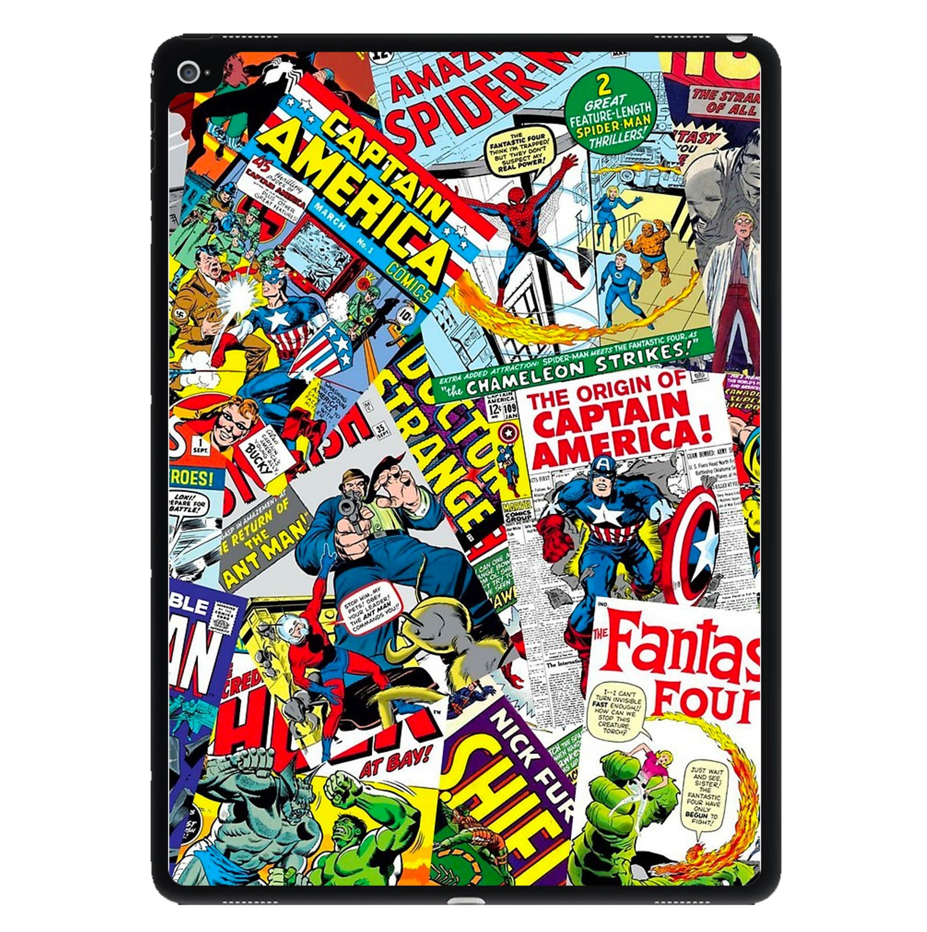 Superhero Comic Comics Pattern iPad Case