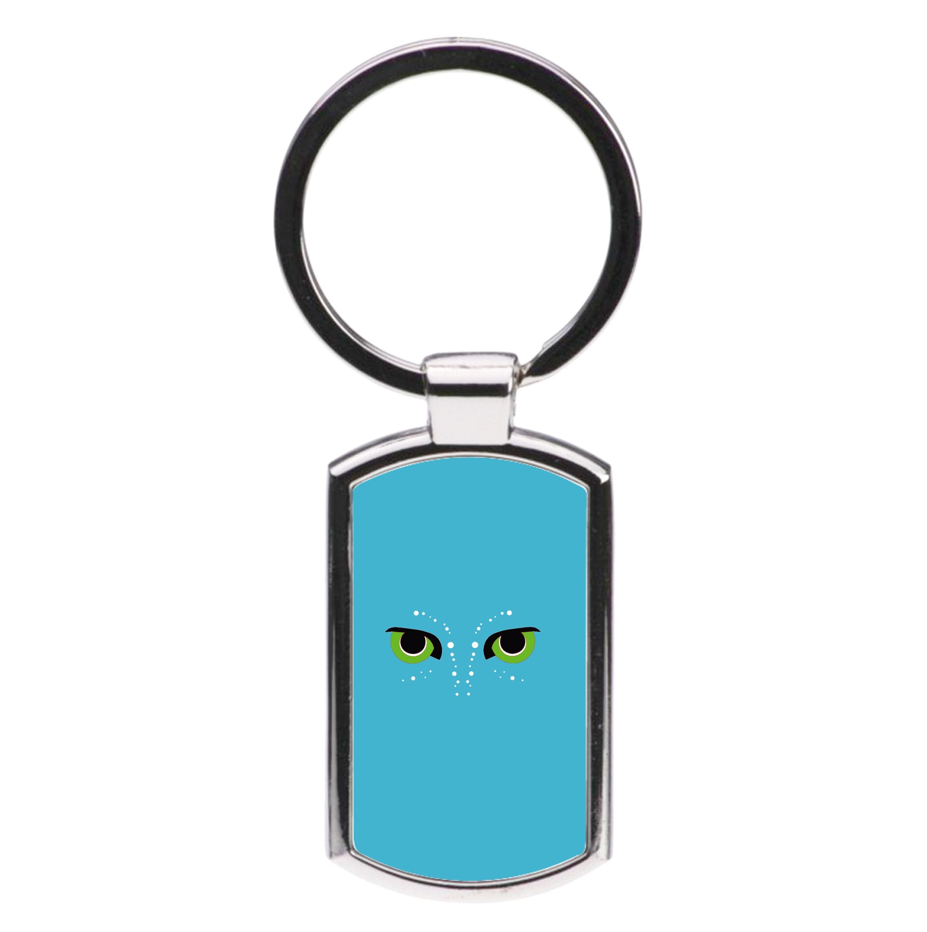 Alien World Eyes Luxury Keyring