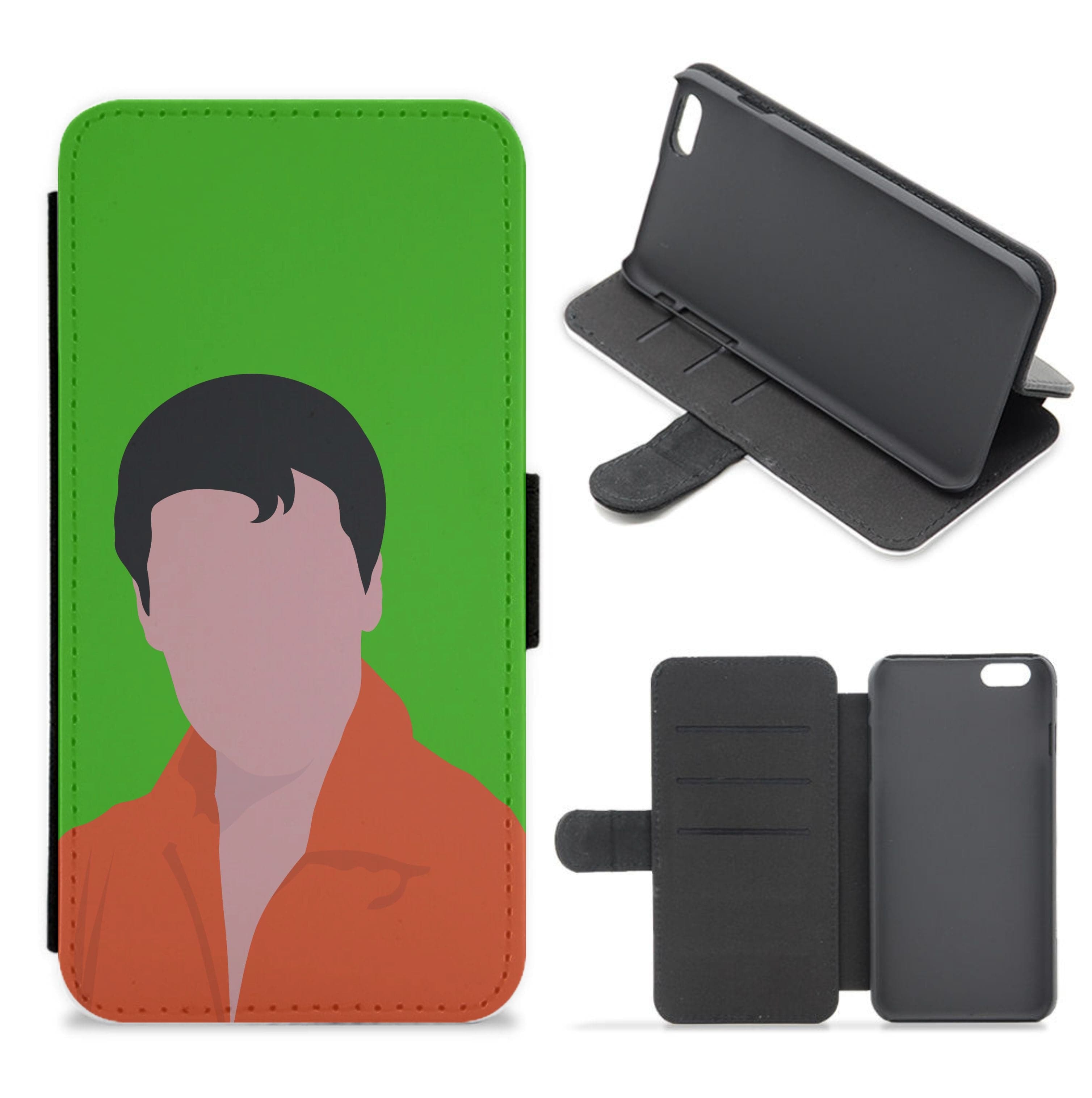 Faceless Elvis Flip / Wallet Phone Case