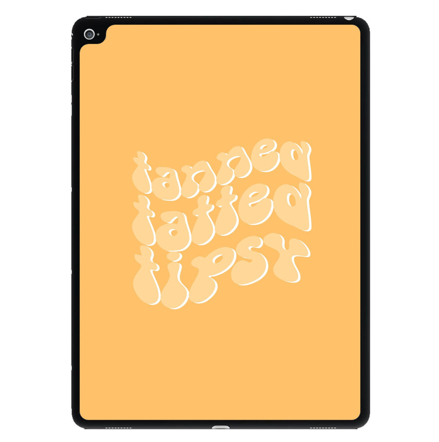 Tanned Tatted Tipsy - Summer Quotes iPad Case