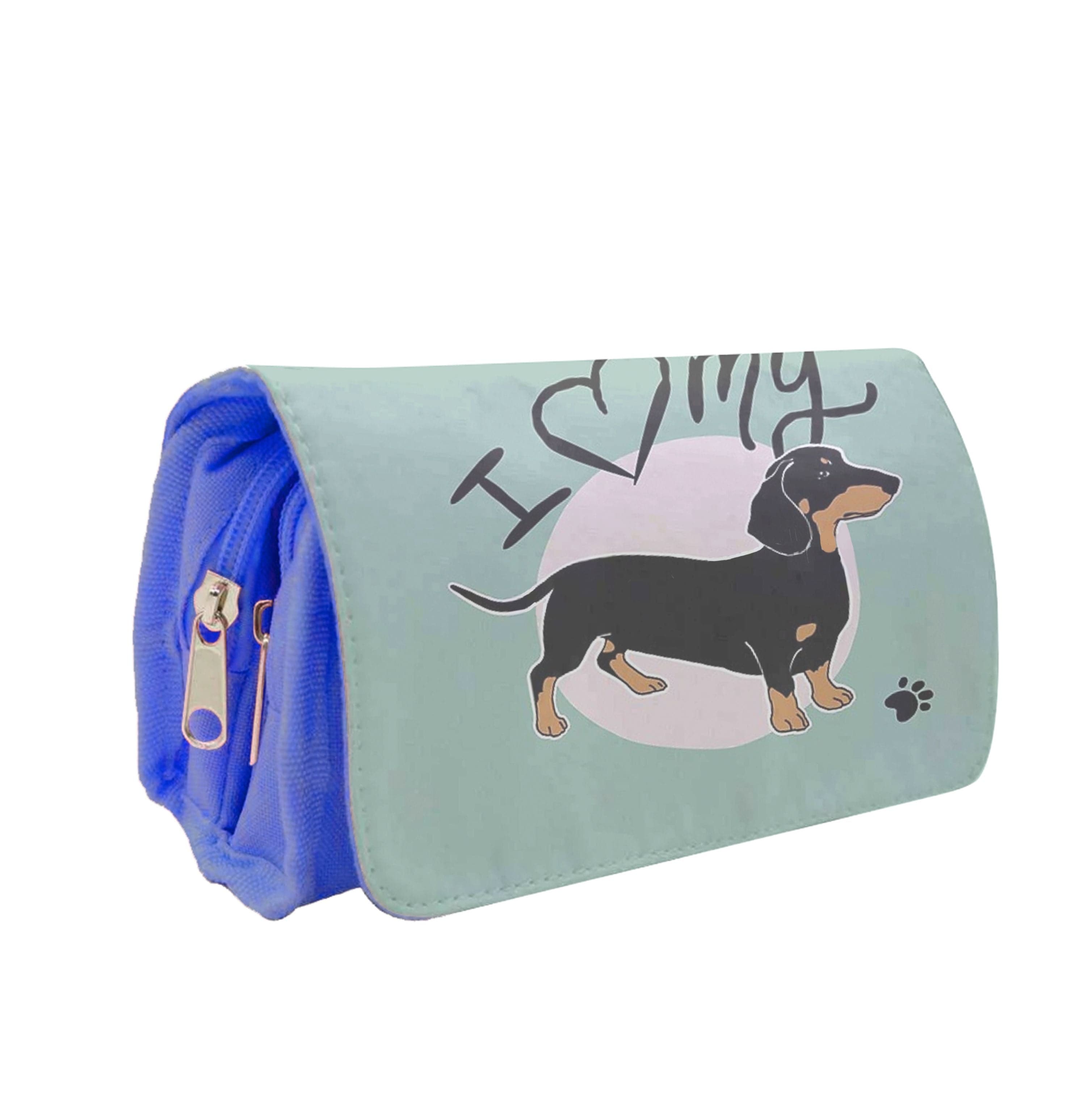 I Love My Dachshund Pencil Case