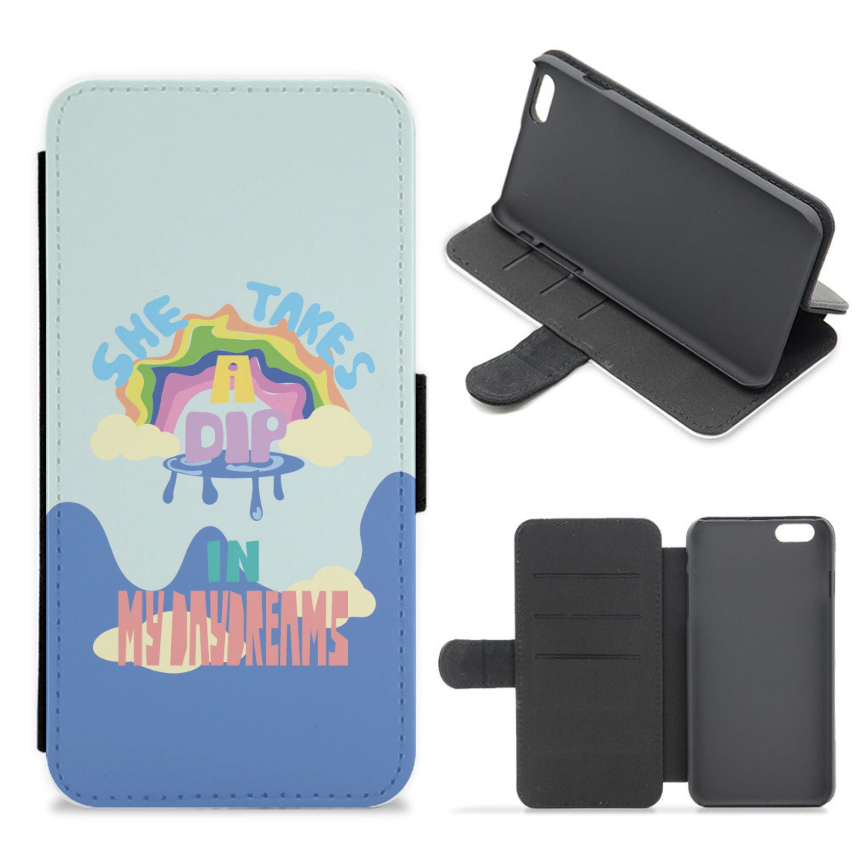 She takes a dip in my daydreams Flip / Wallet Phone Case