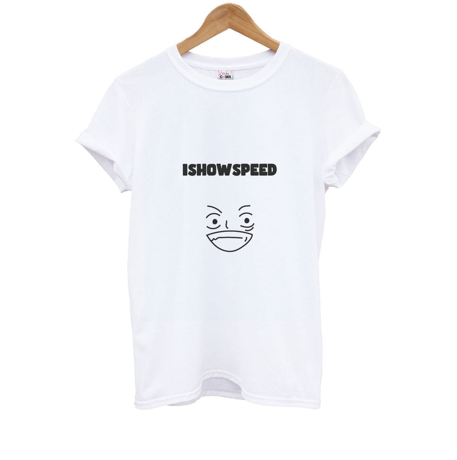 White Face - Speed Kids T-Shirt