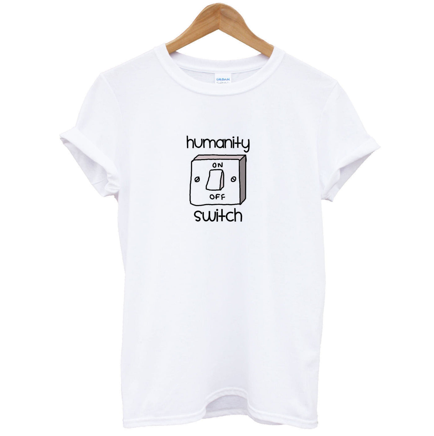 Humanity Switch - Vampire Diaries T-Shirt