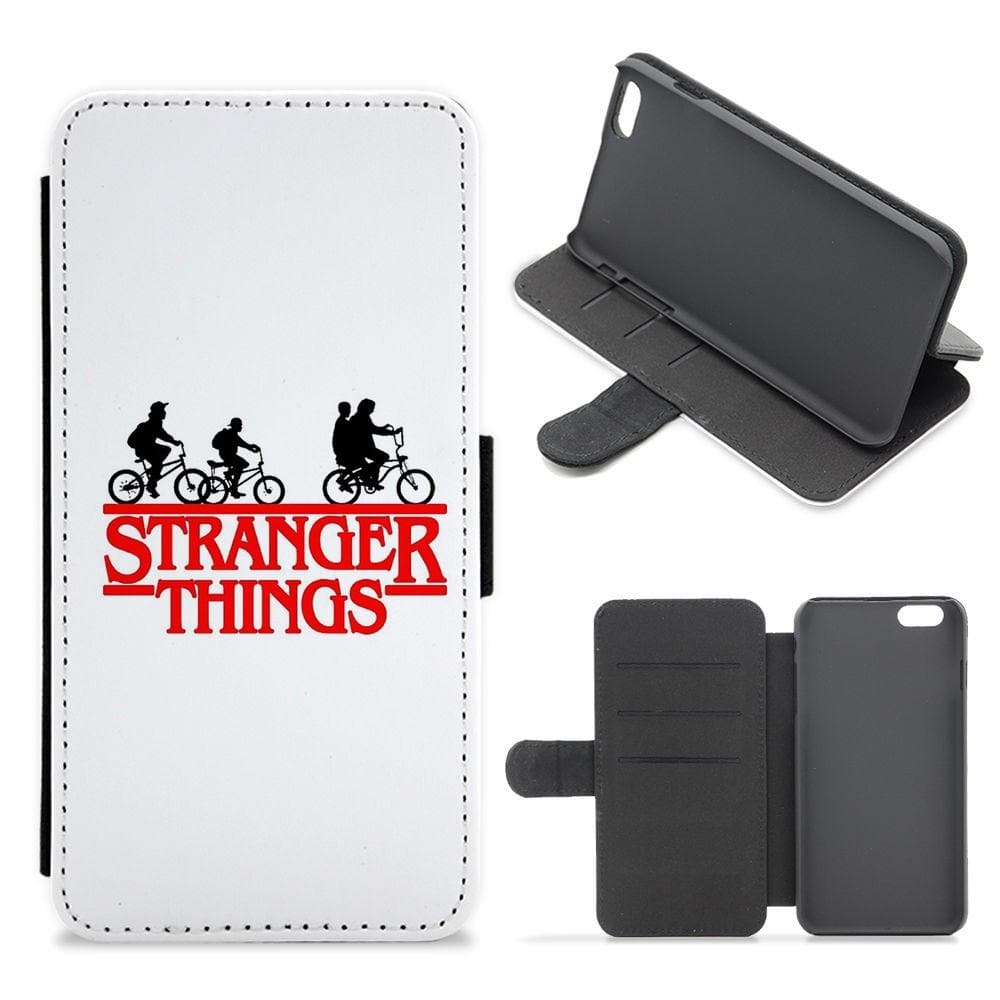 Stranger Things Cycling Logo Flip / Wallet Phone Case - Fun Cases