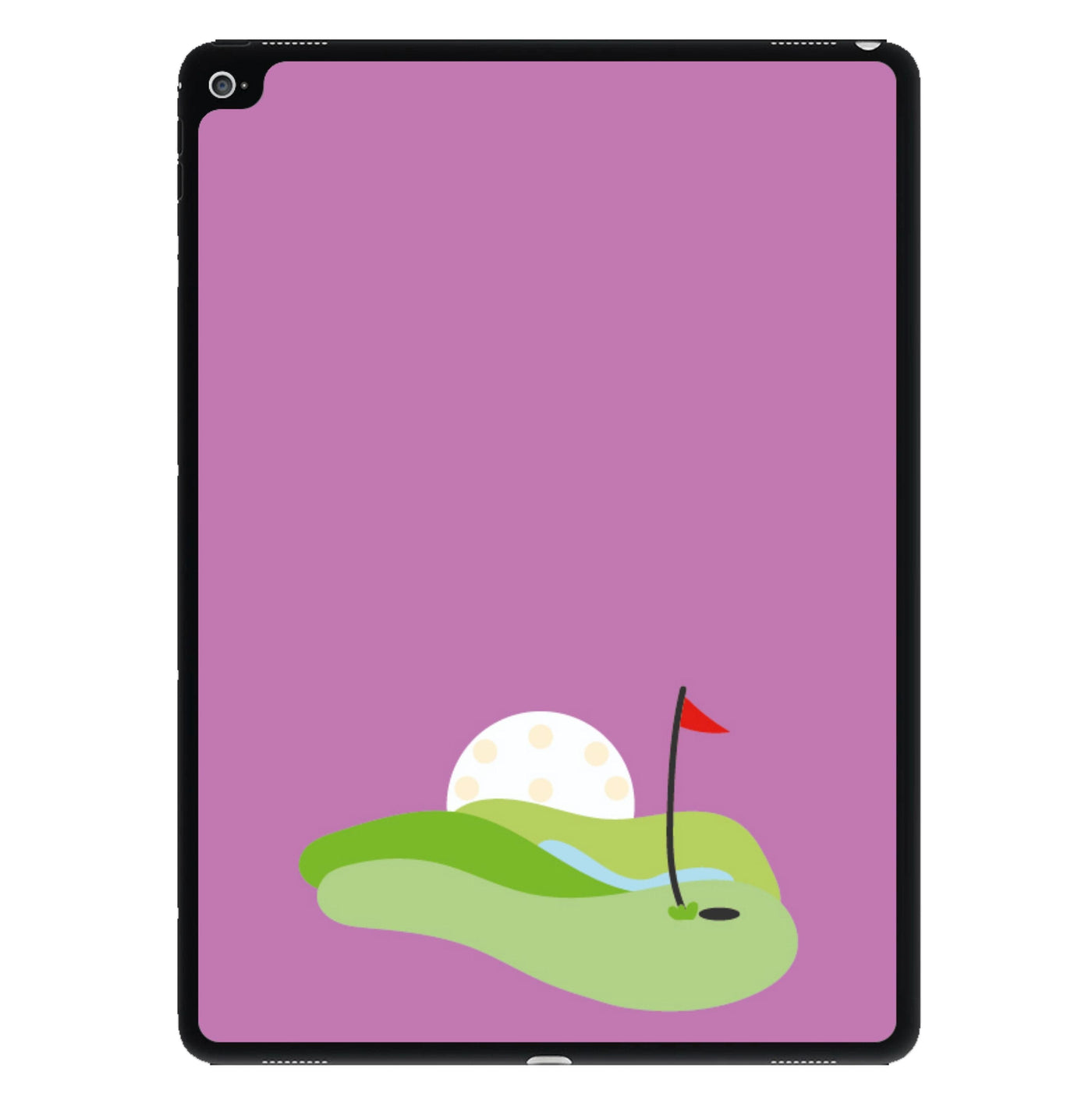 Golf course iPad Case