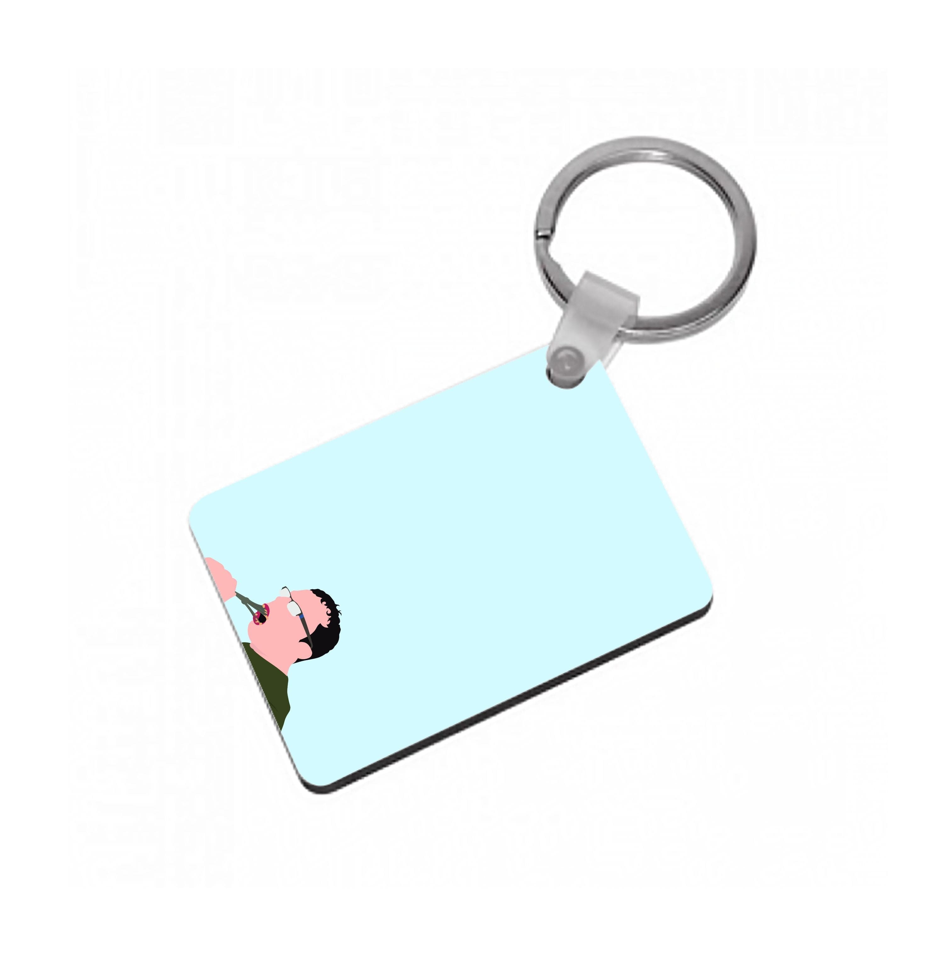 Whisker Gobble - British Pop Culture Keyring