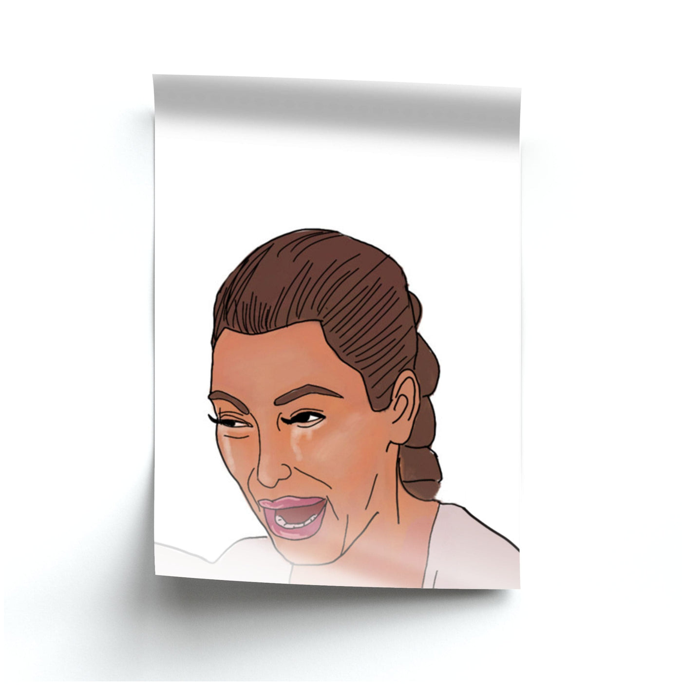 Crying Kim Kardashian Poster