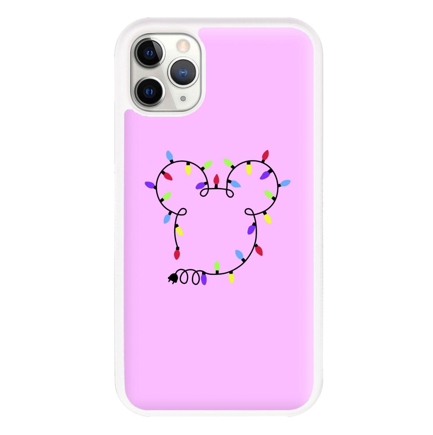 Mouse Christmas Lights Christmas Phone Case