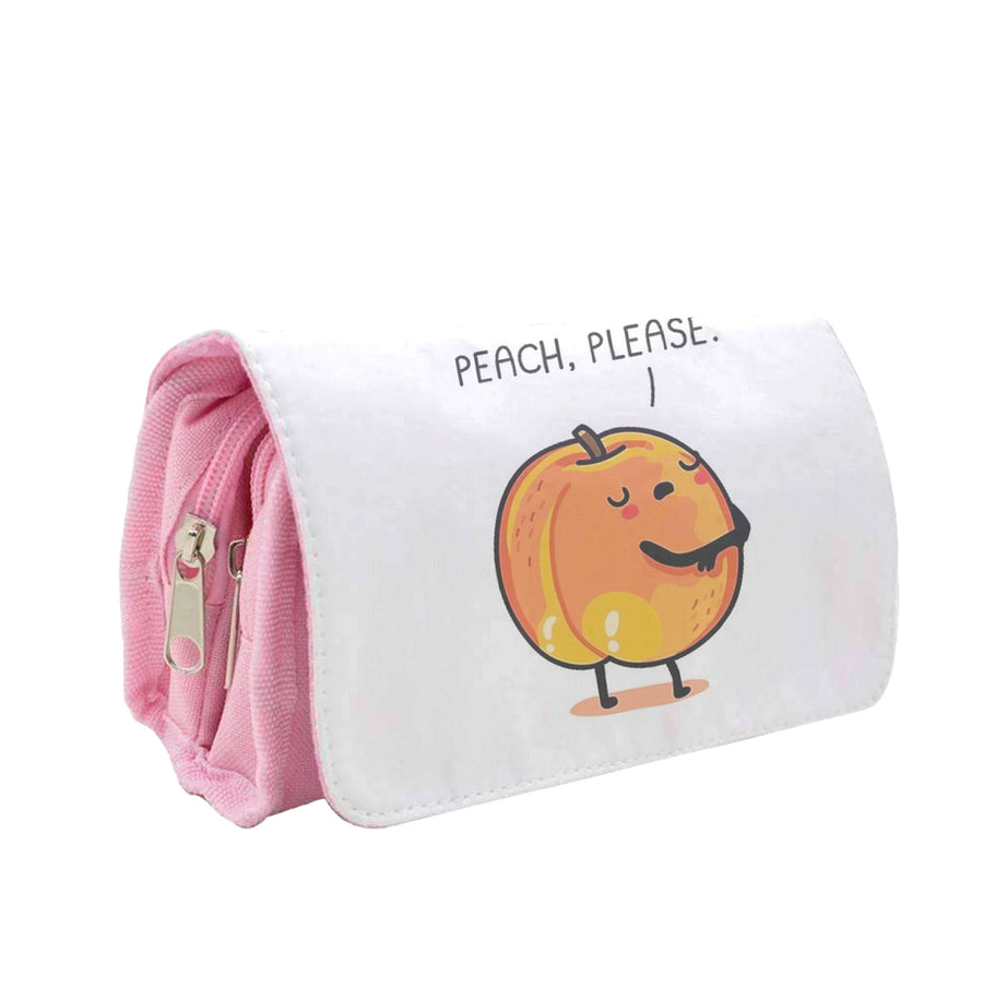 Peach, Please - Funny Pun Pencil Case