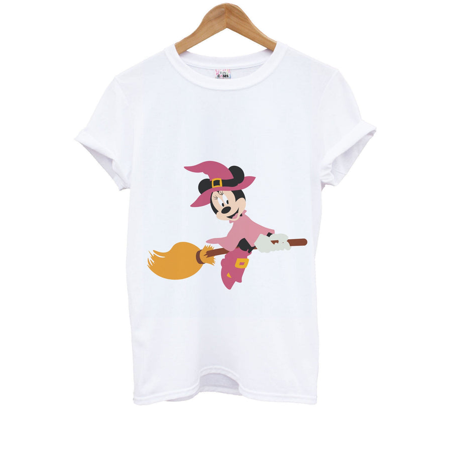 Witch Minnie Mouse - Disney Halloween Kids T-Shirt